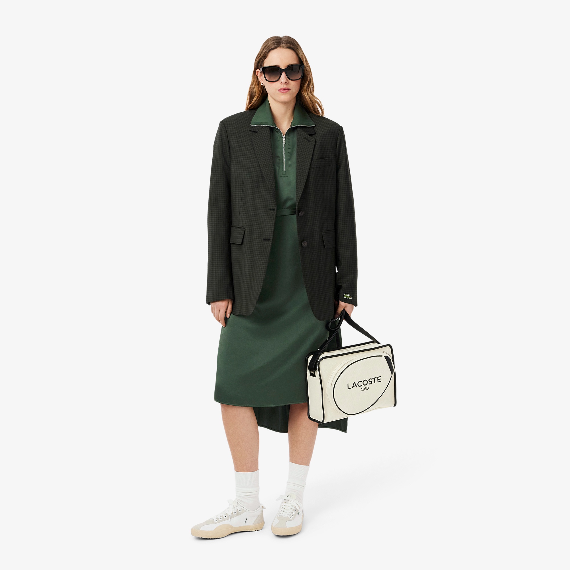 シャイニーツイルロングドレス