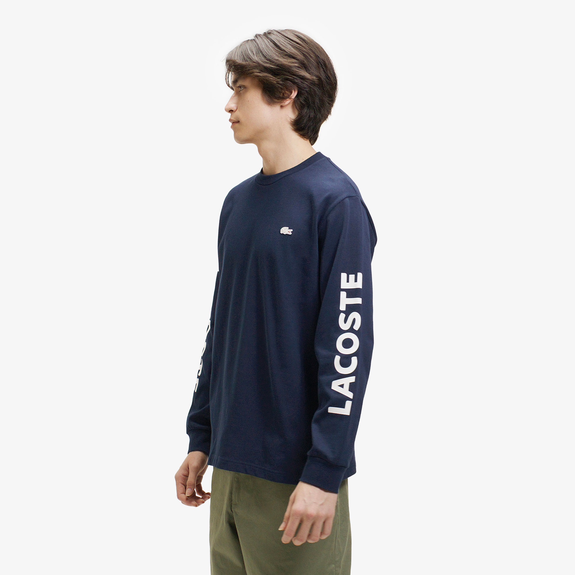 ヘビーウェイトスリーブプリントTシャツ