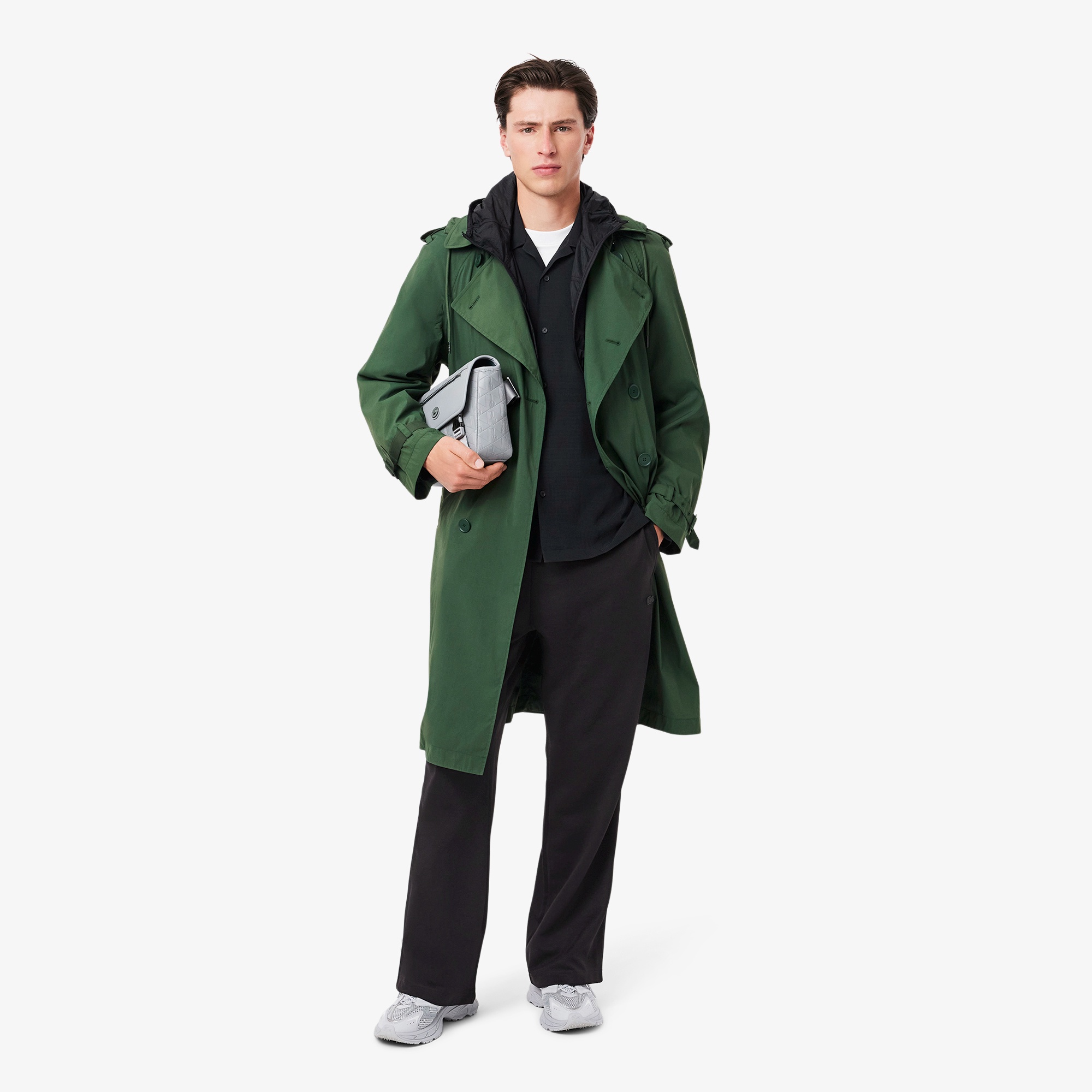 サイドパイピングルーズフィットトラックパンツ