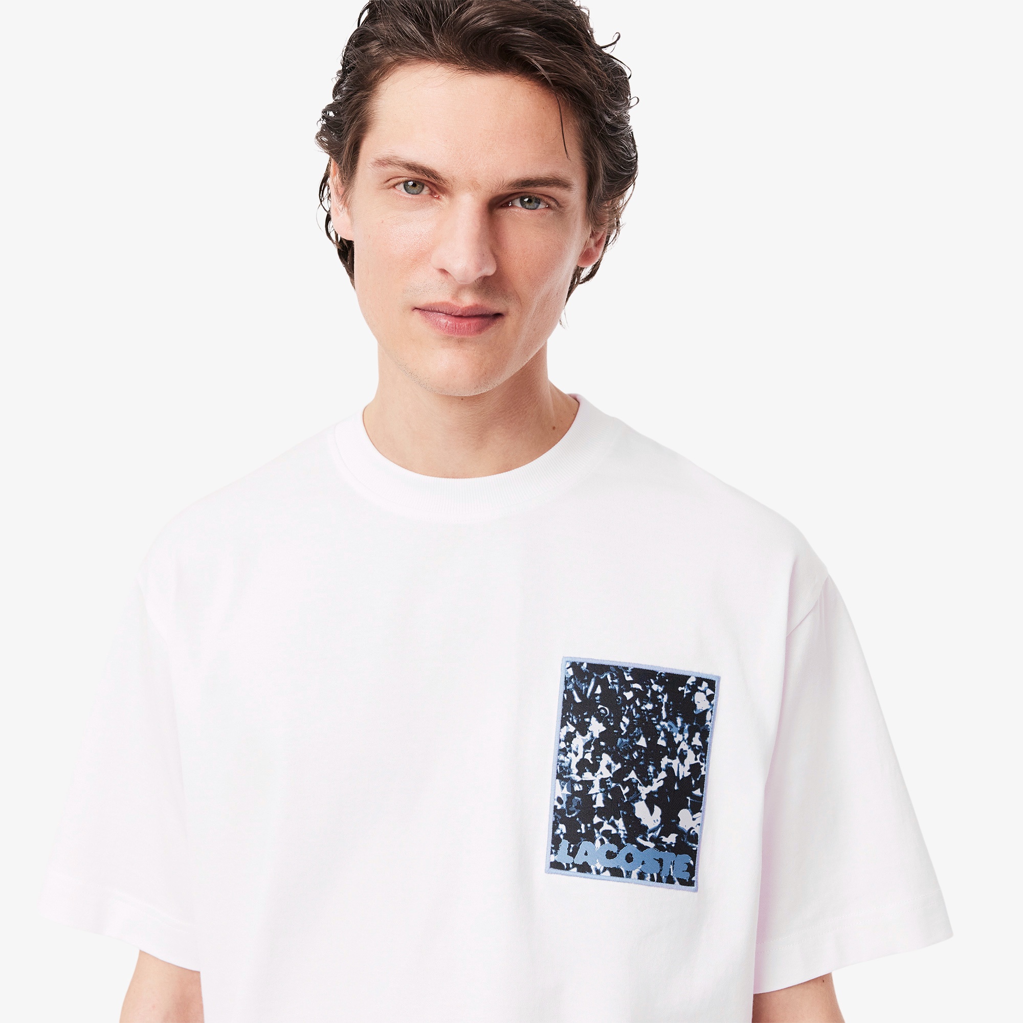 テキスタイルパッチヘビーウェイトTシャツ