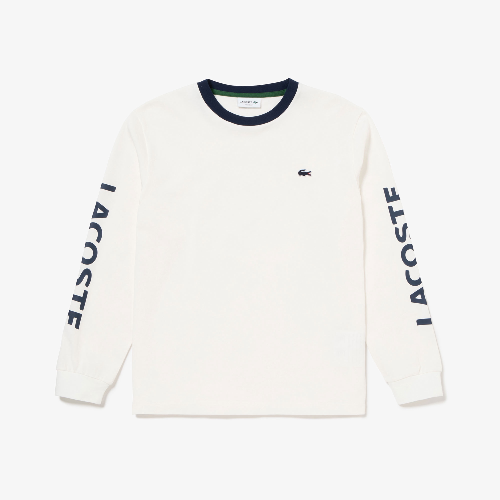 ヘビーウェイトスリーブプリントTシャツ