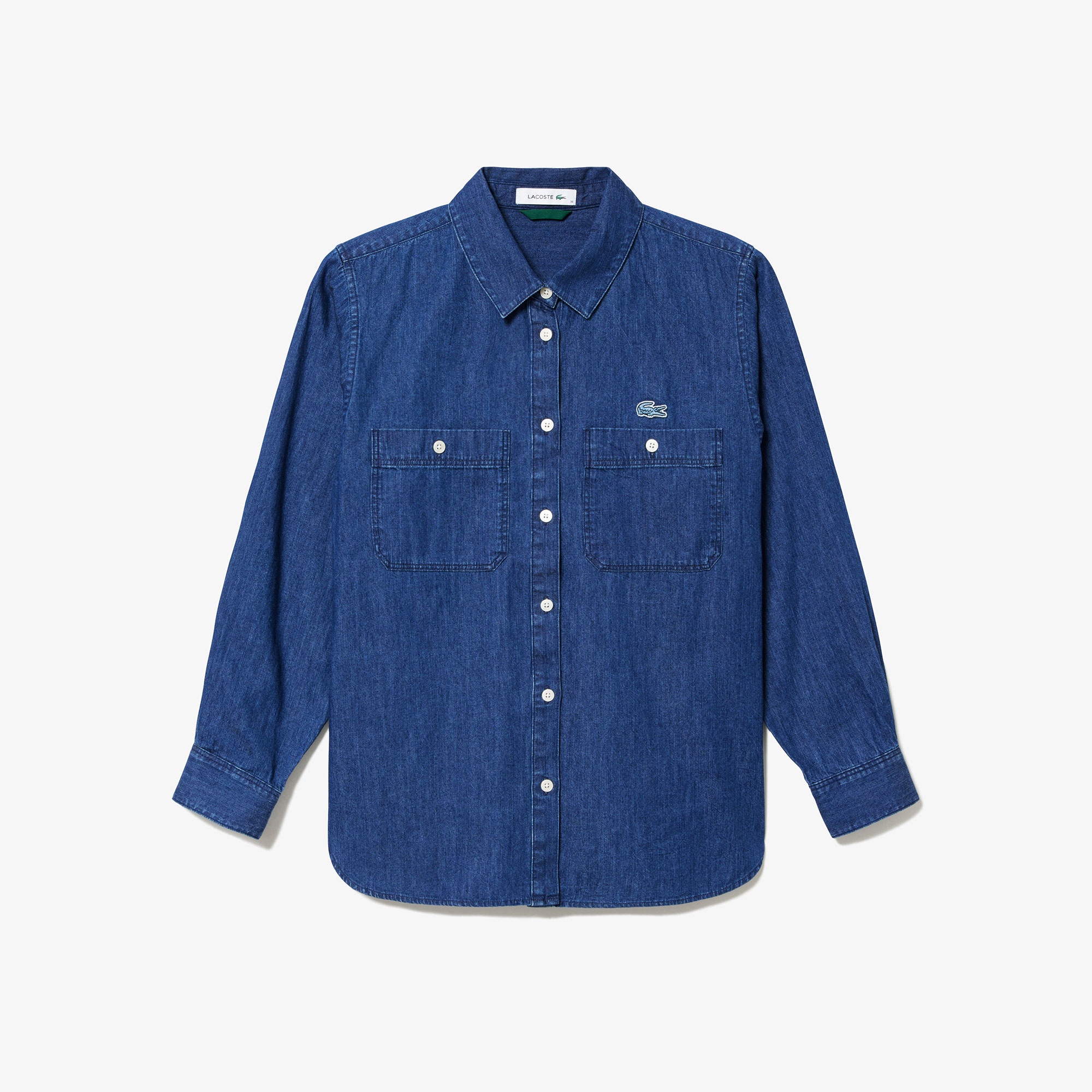 ダブルポケットデニムシャツ