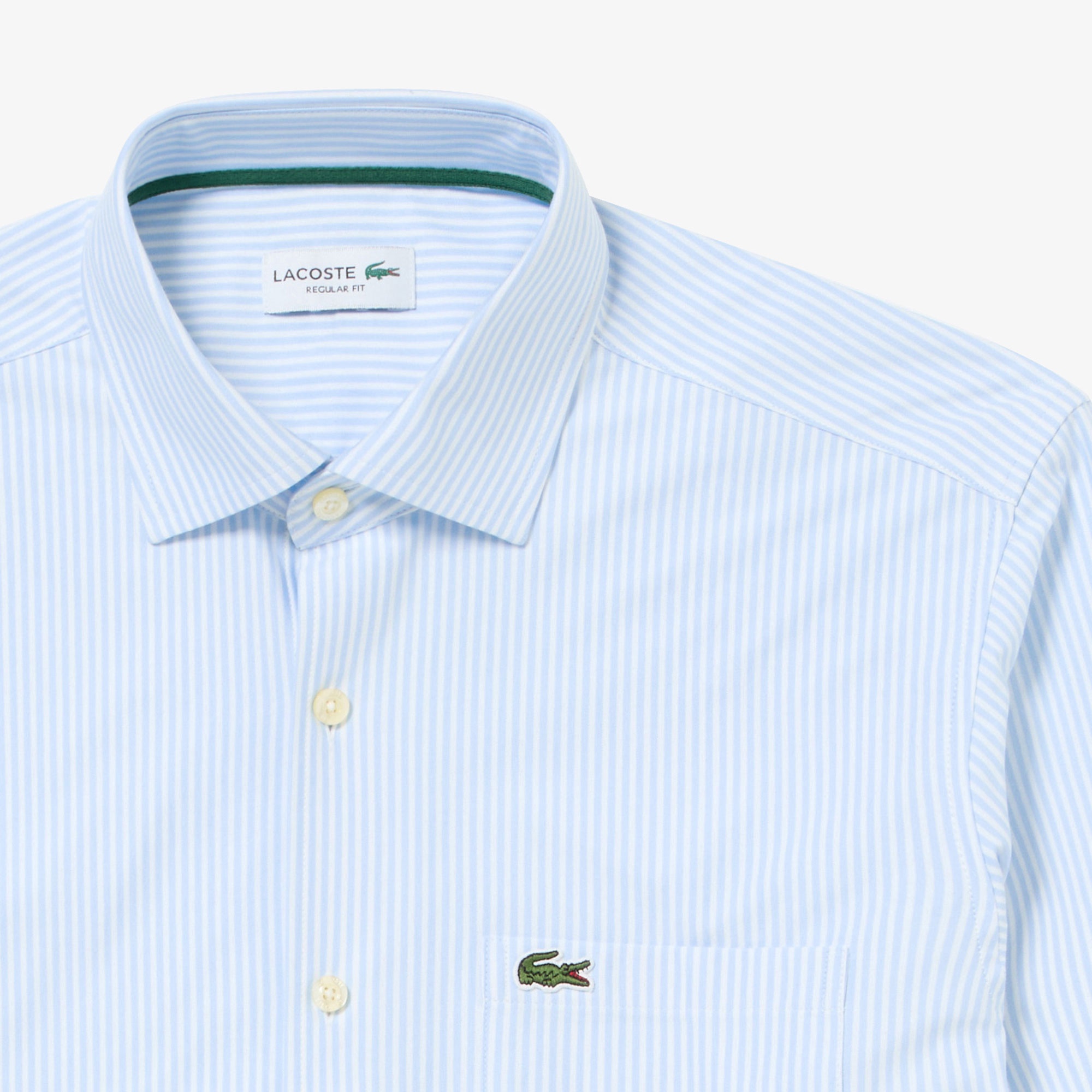 ストライプジャージシャツ