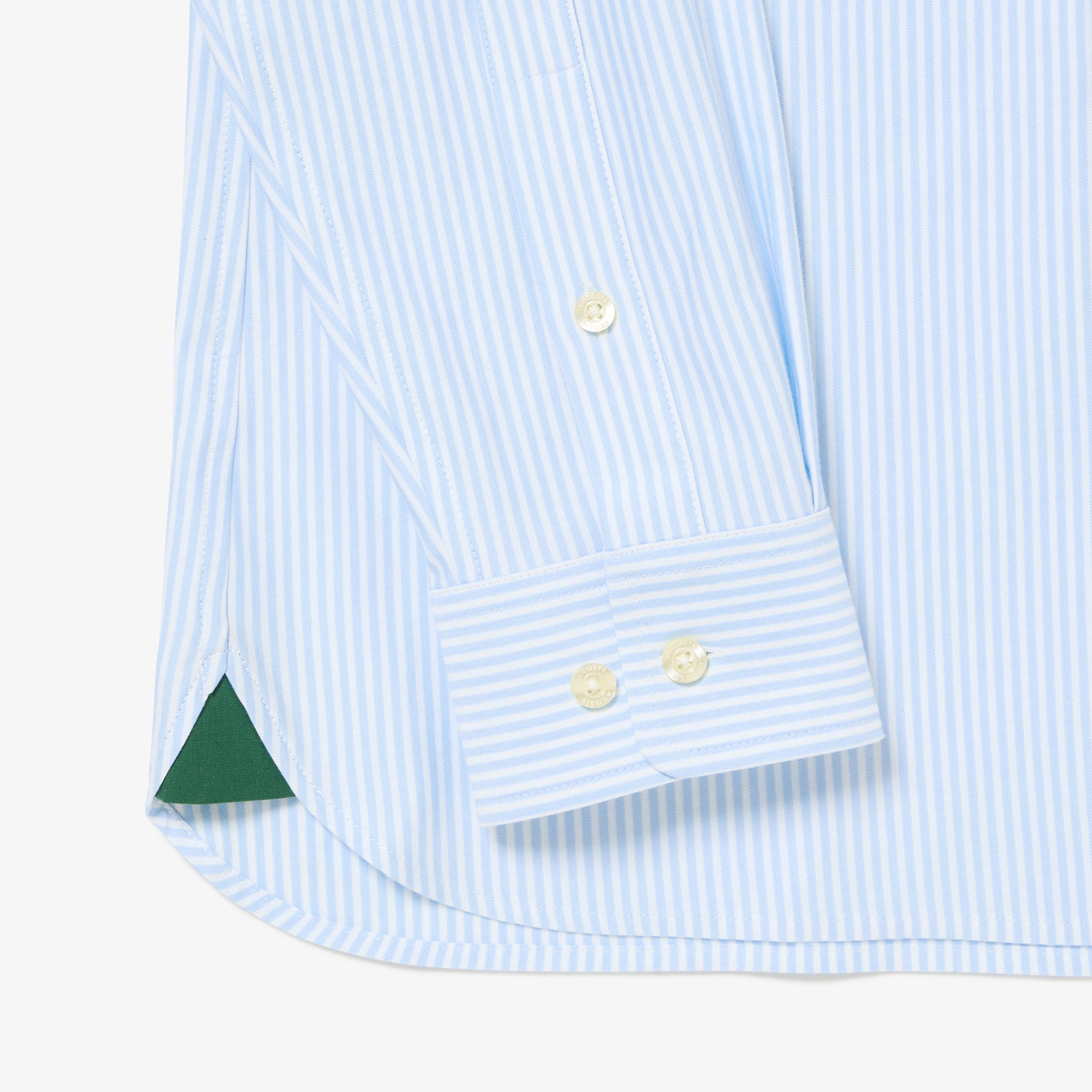 ストライプジャージシャツ