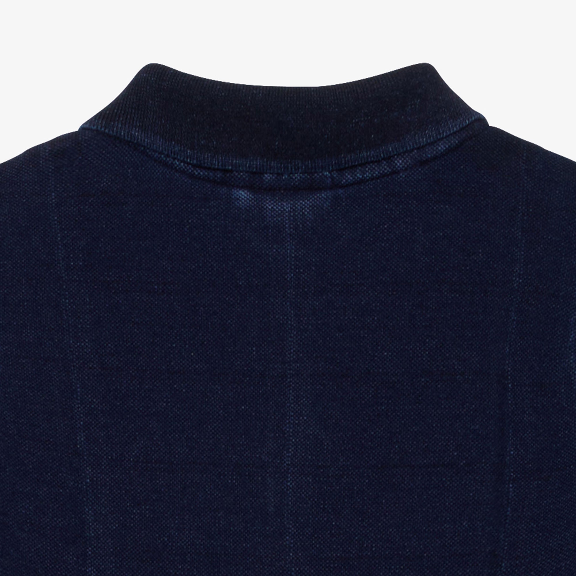 インディゴノースリーブポロドレス