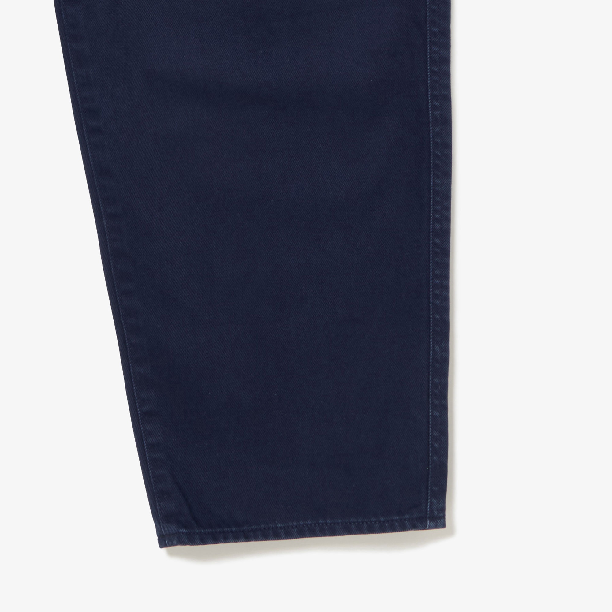 ワイドテーパードカラーデニムパンツ