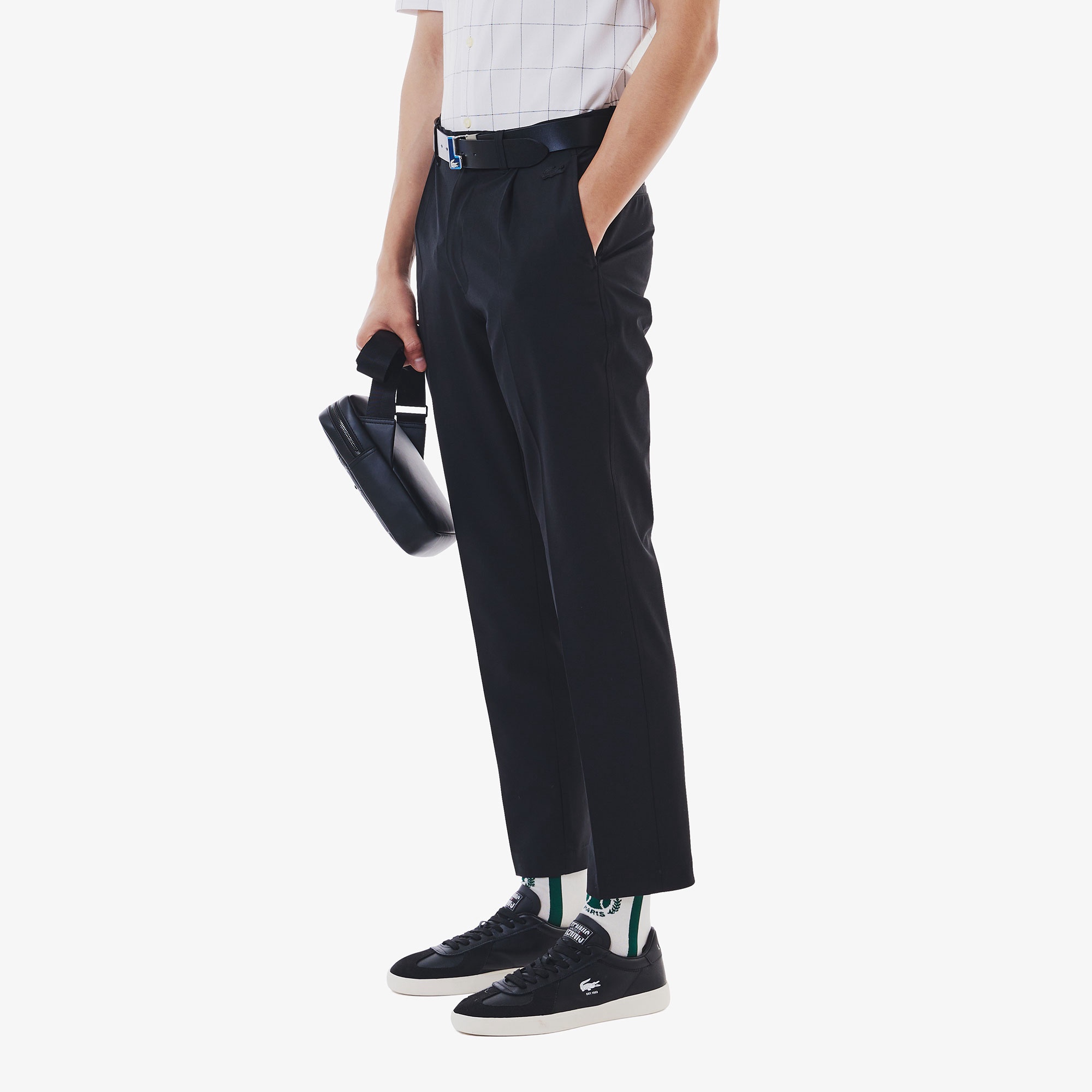 ワンタックストレッチスラックス