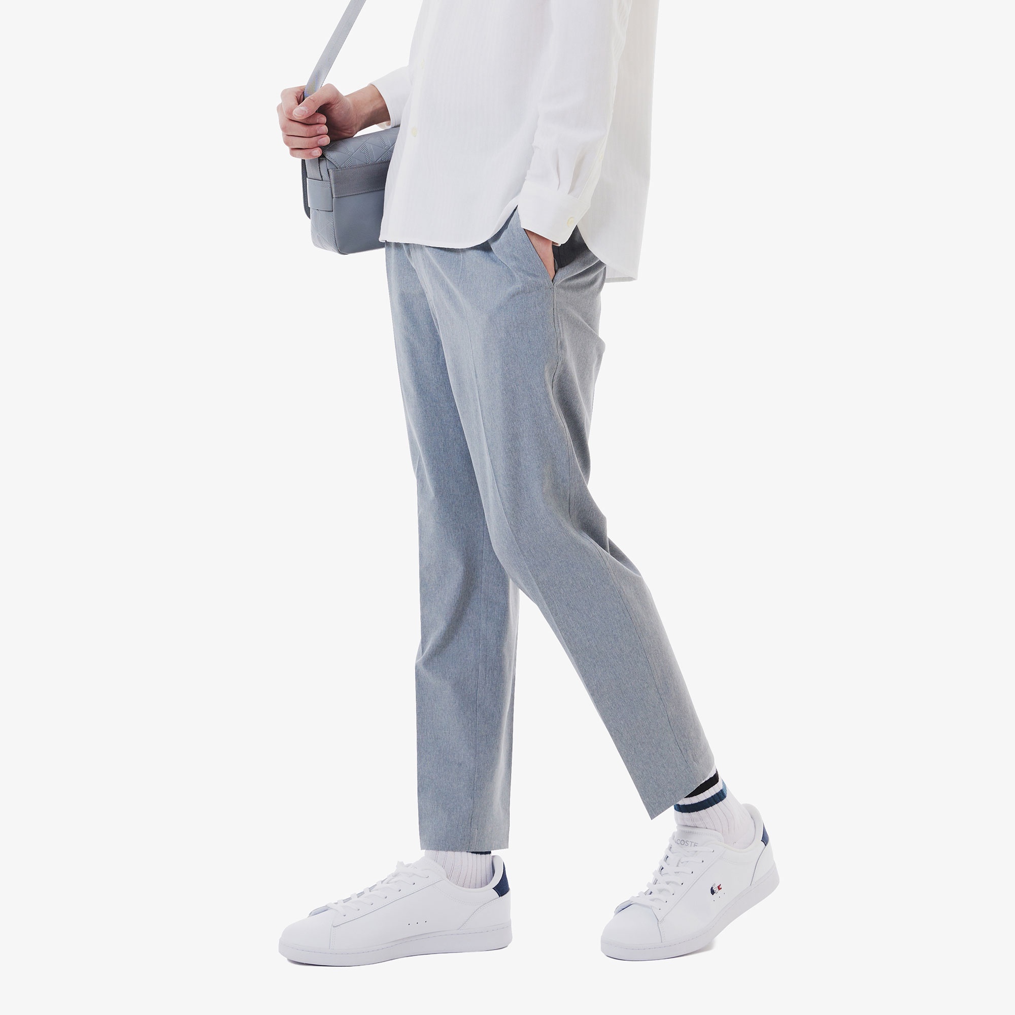 ワンタックストレッチスラックス