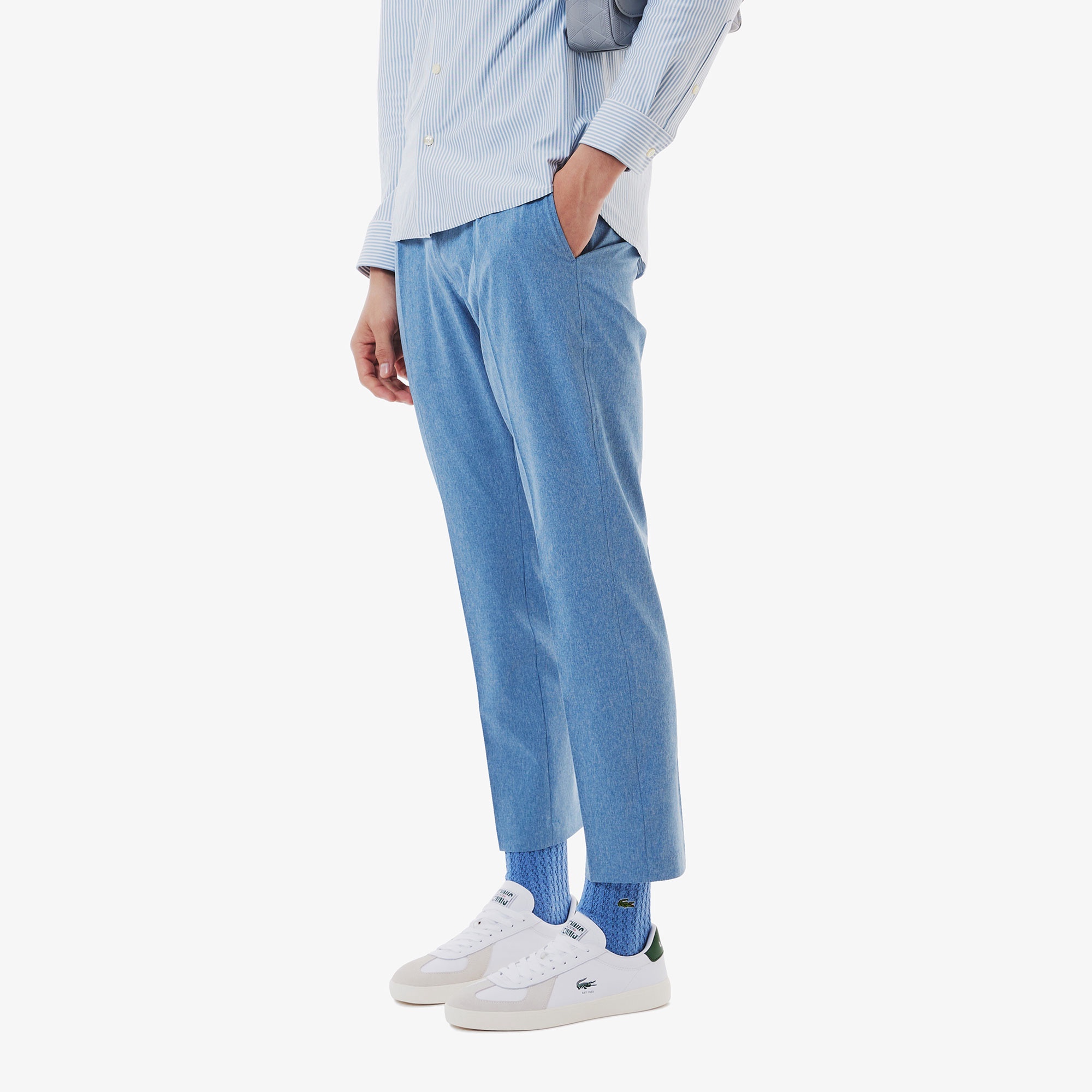 ワンタックストレッチスラックス