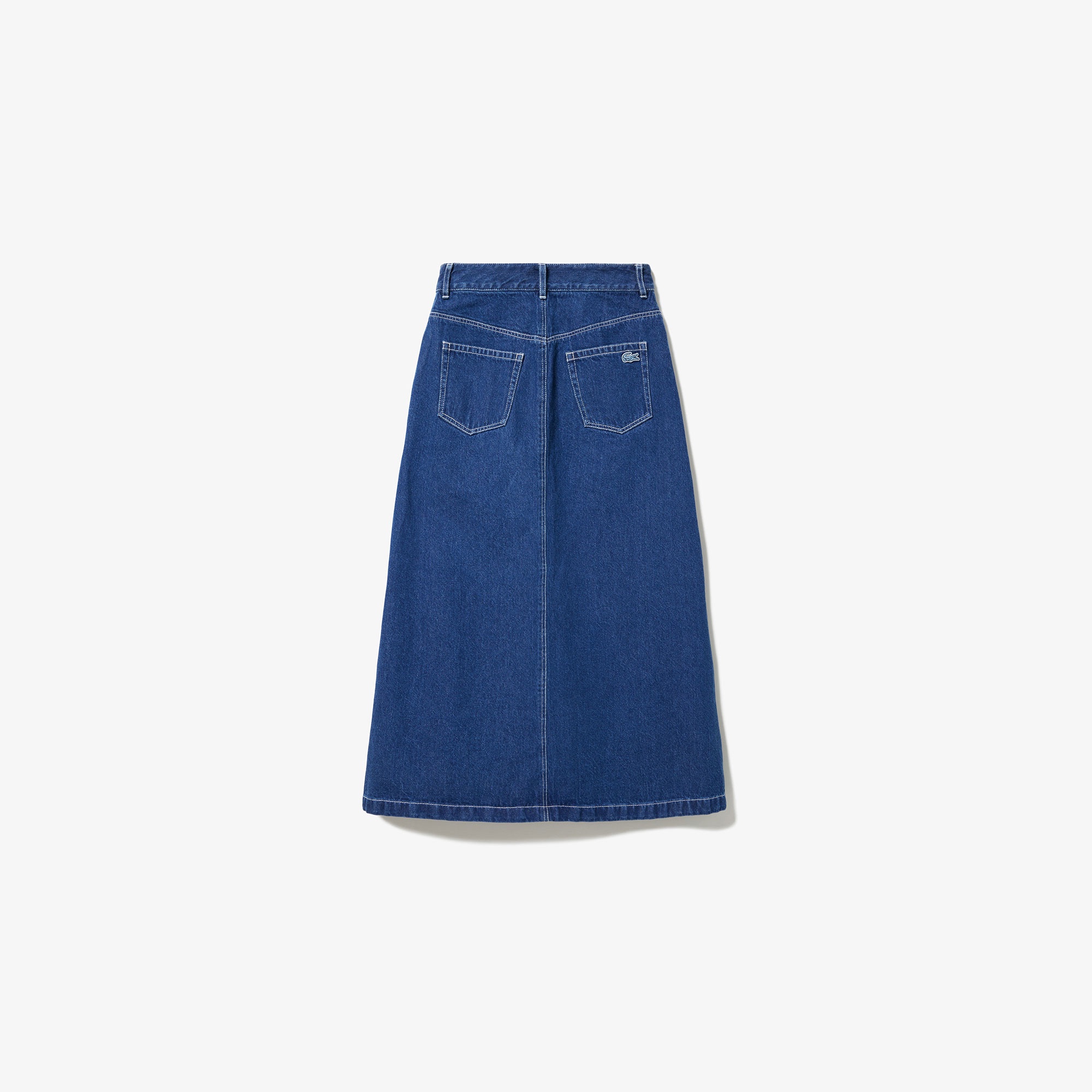 プレーンデニムマキシスカート