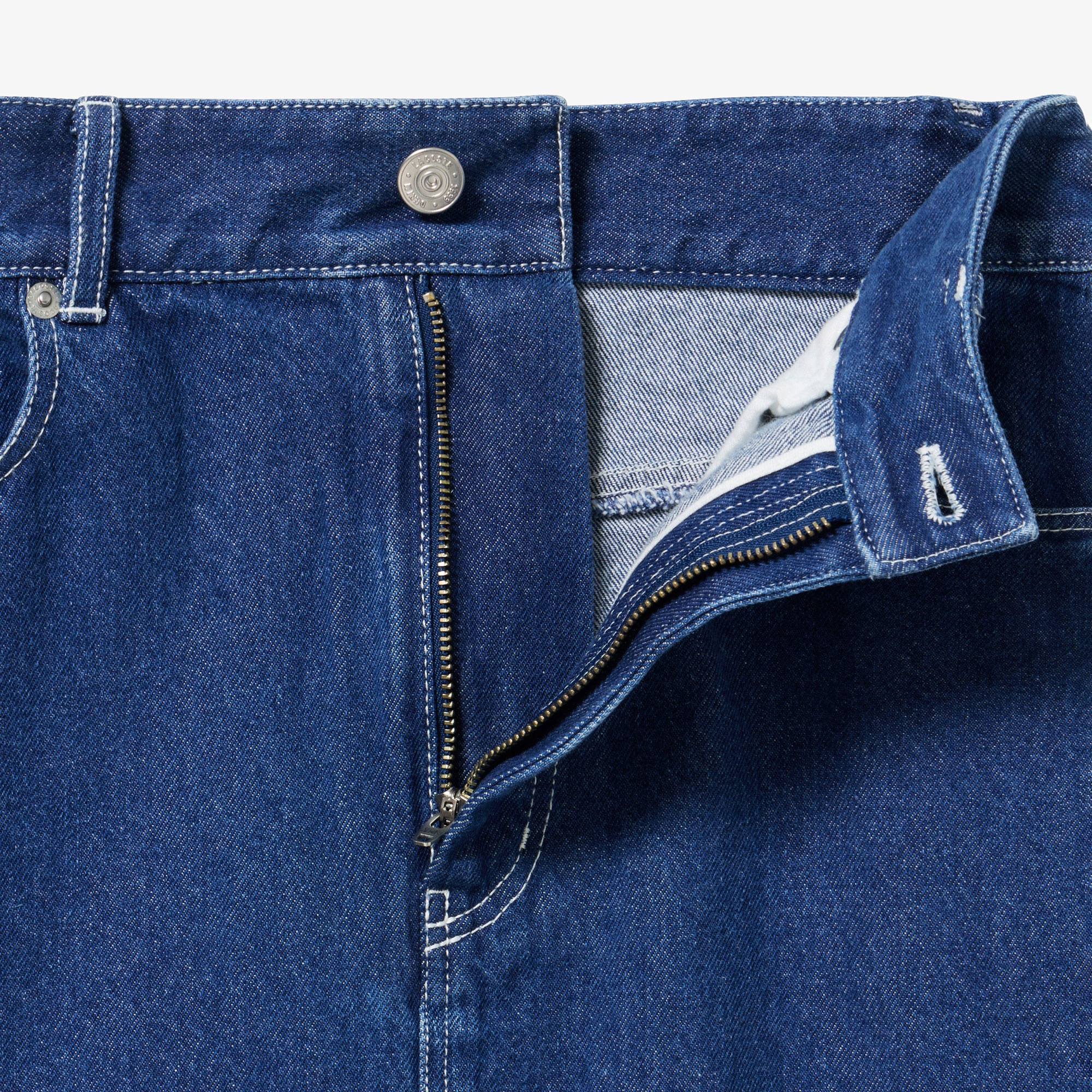 プレーンデニムマキシスカート