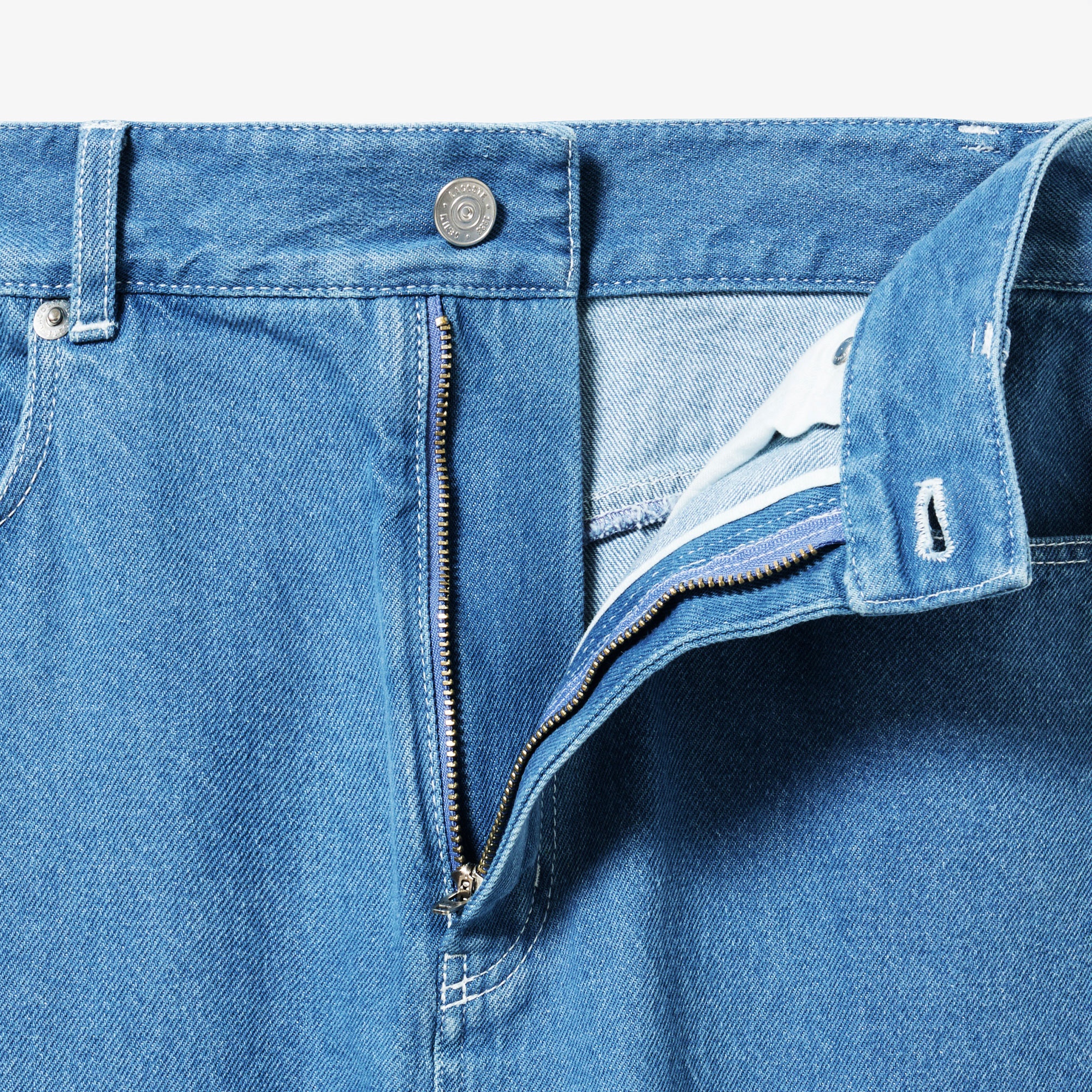 プレーンデニムマキシスカート