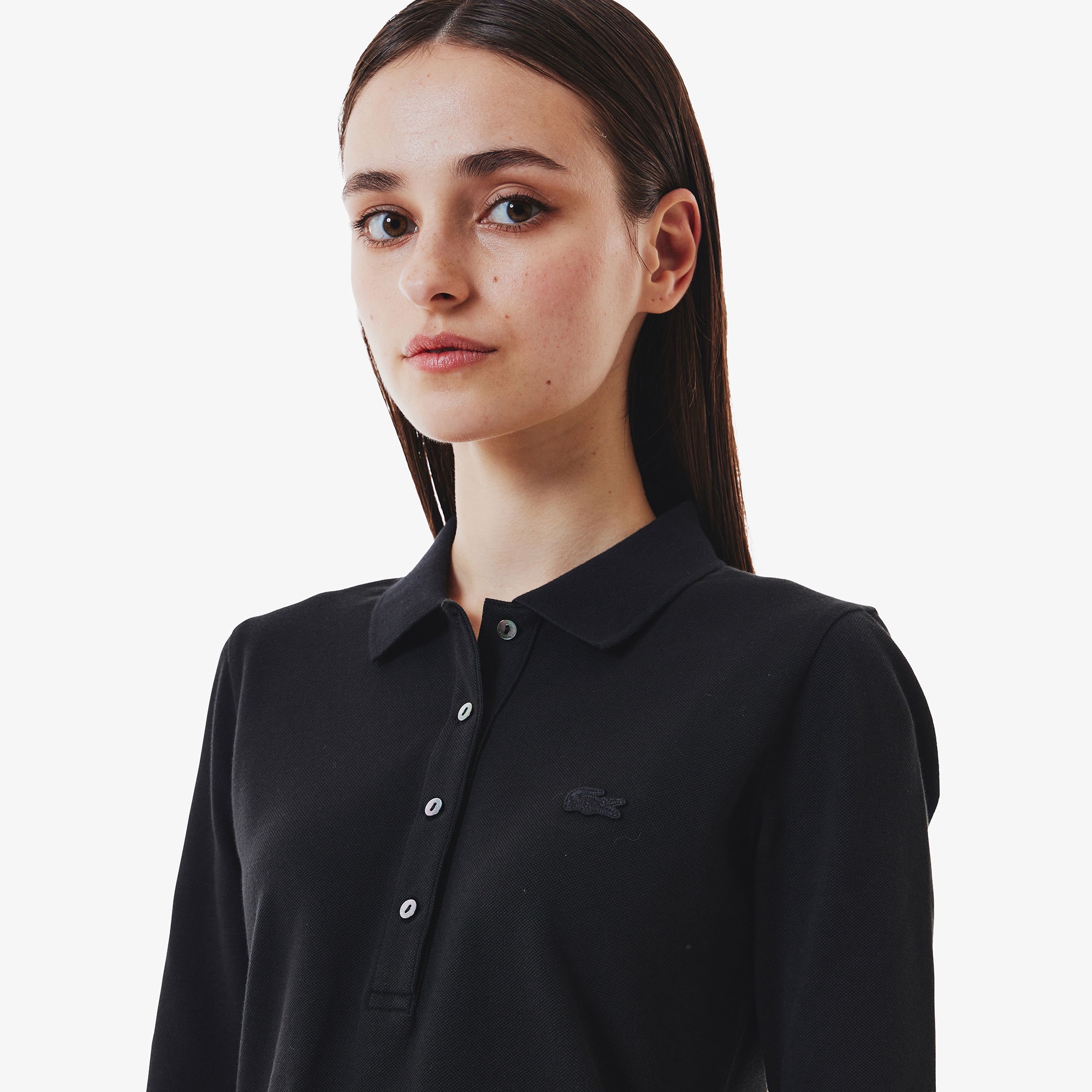 スリムフィットハーフスリーブポロシャツ