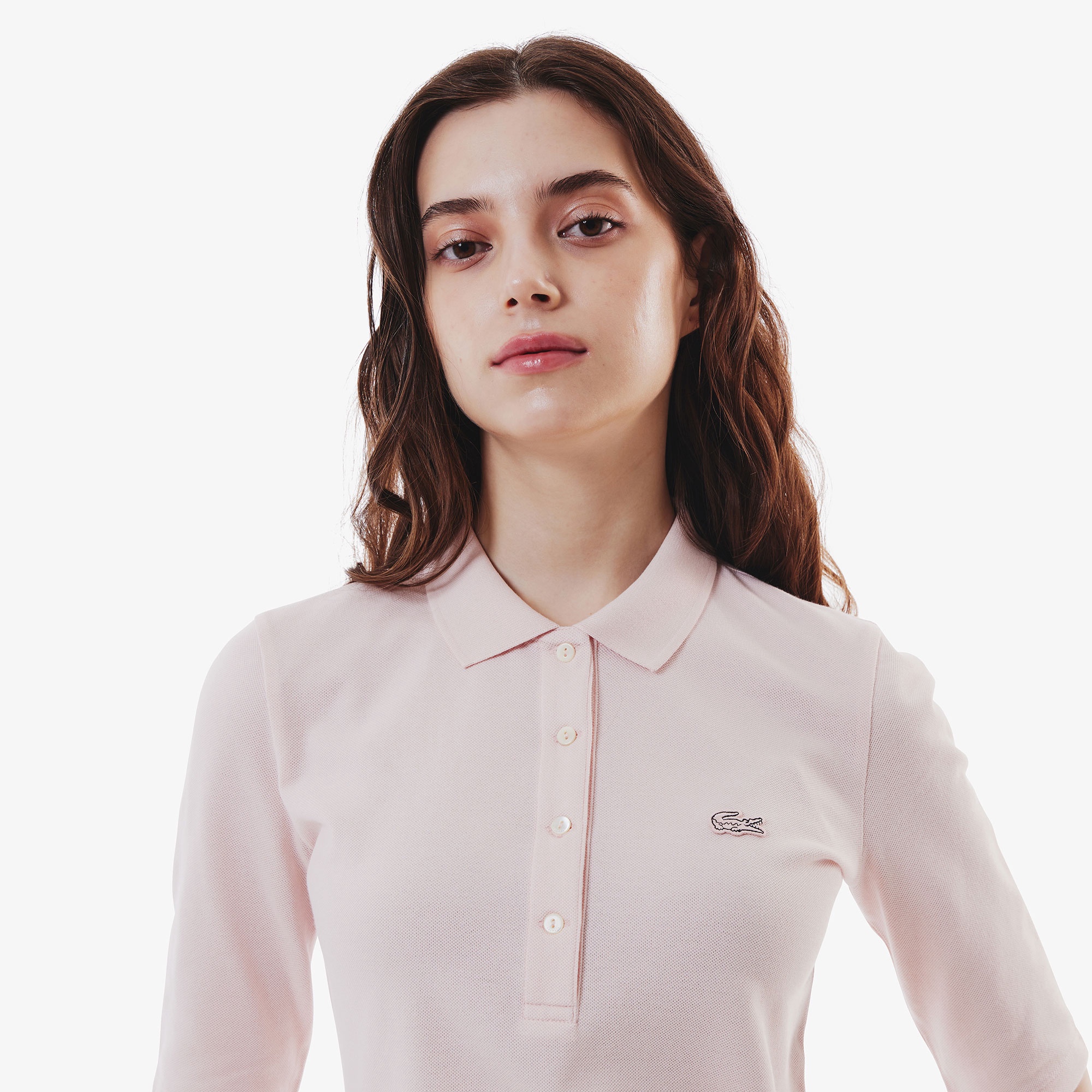 スリムフィットハーフスリーブポロシャツ