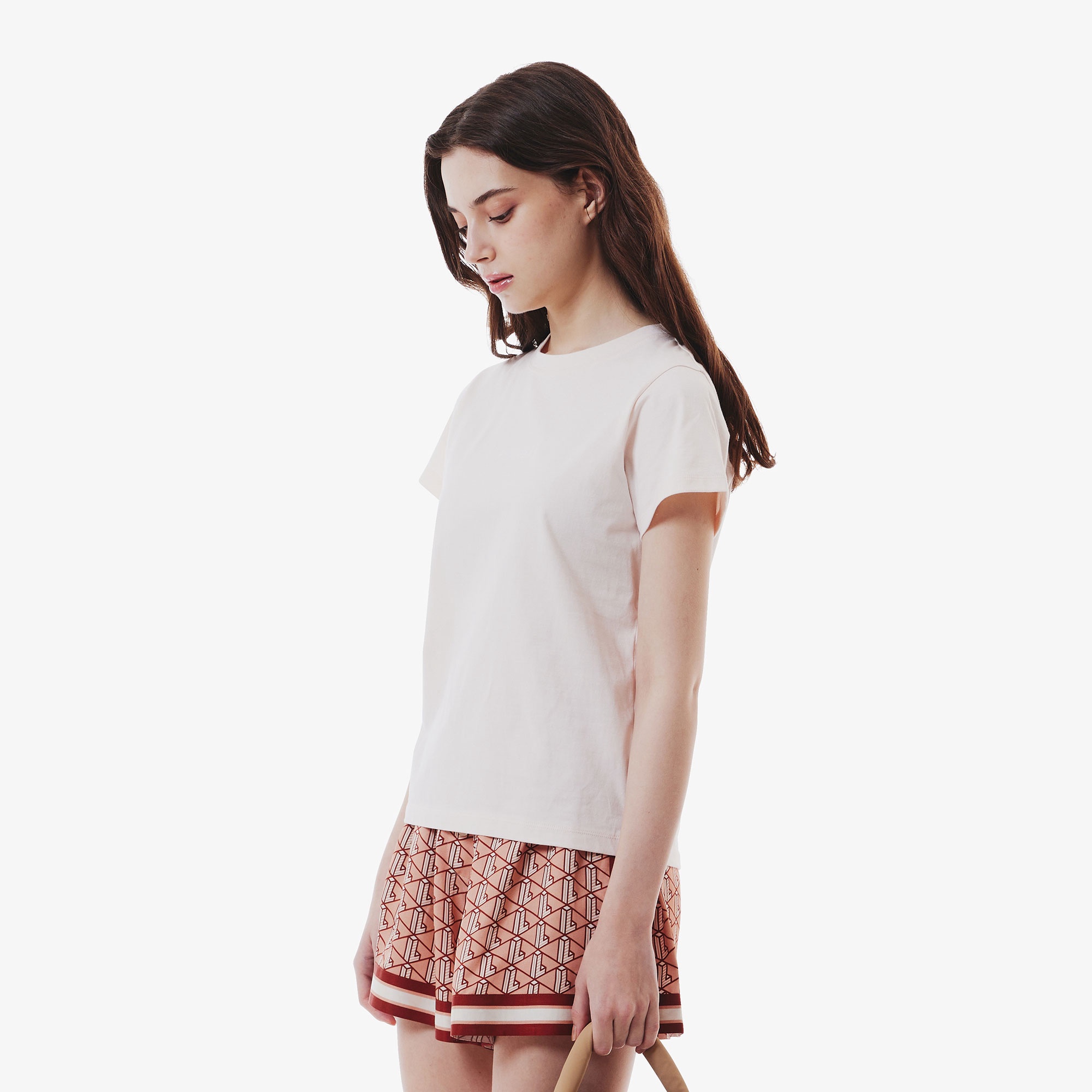 コンパクトブランドネームロゴTシャツ