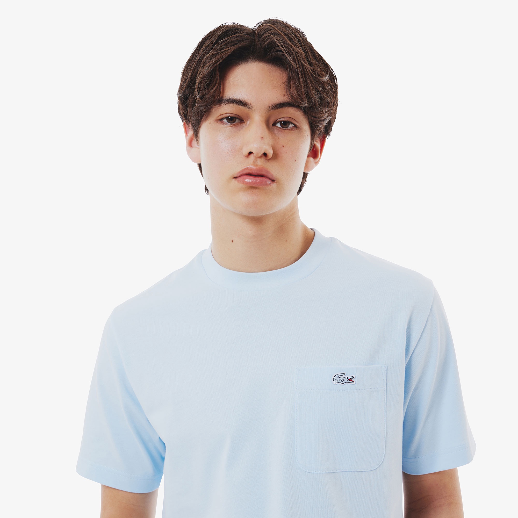 アウトラインクロックポケットTシャツ