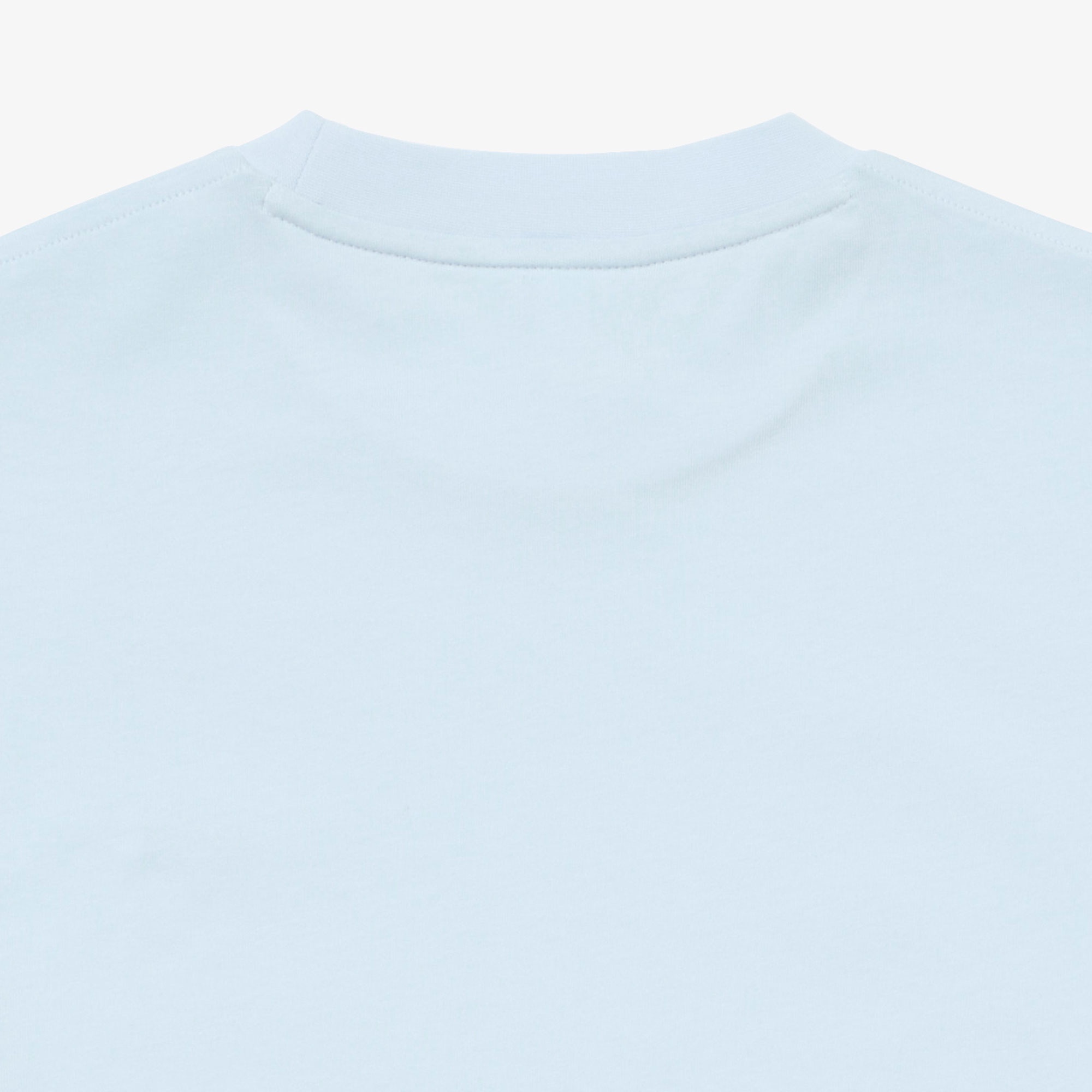 アウトラインクロッククルーネックTシャツ