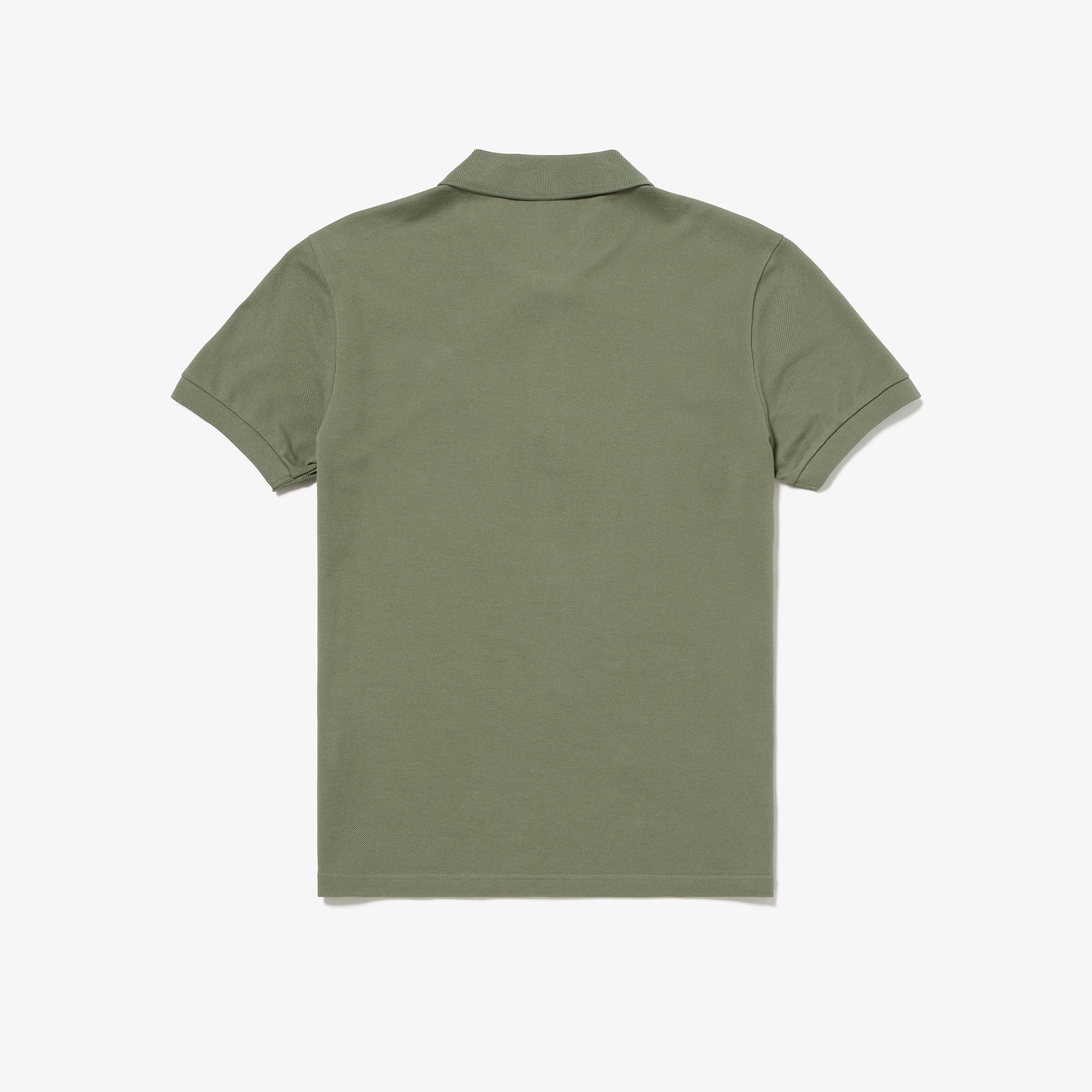 スリムフィットソリッドポロシャツ (半袖)