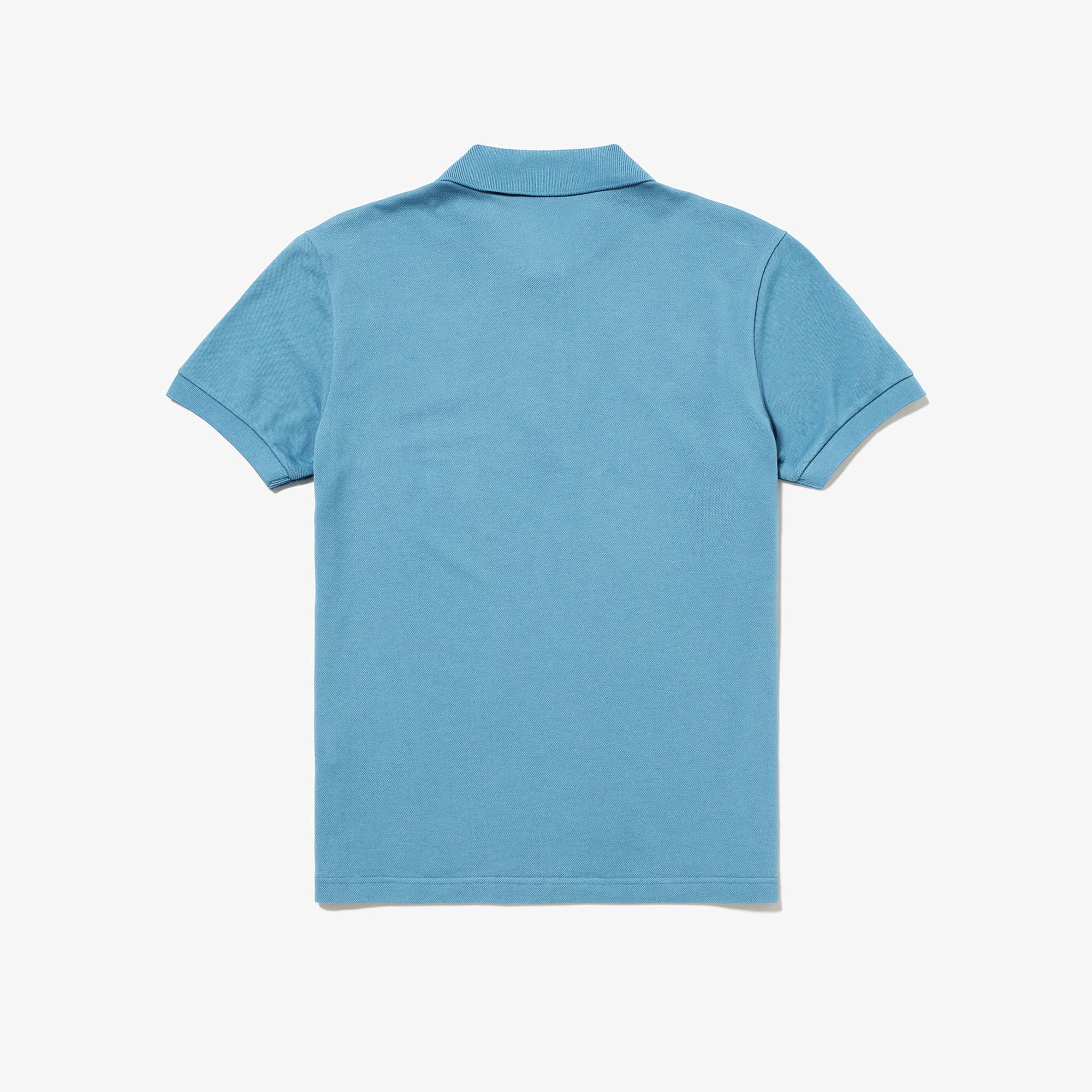 スリムフィットソリッドポロシャツ (半袖)