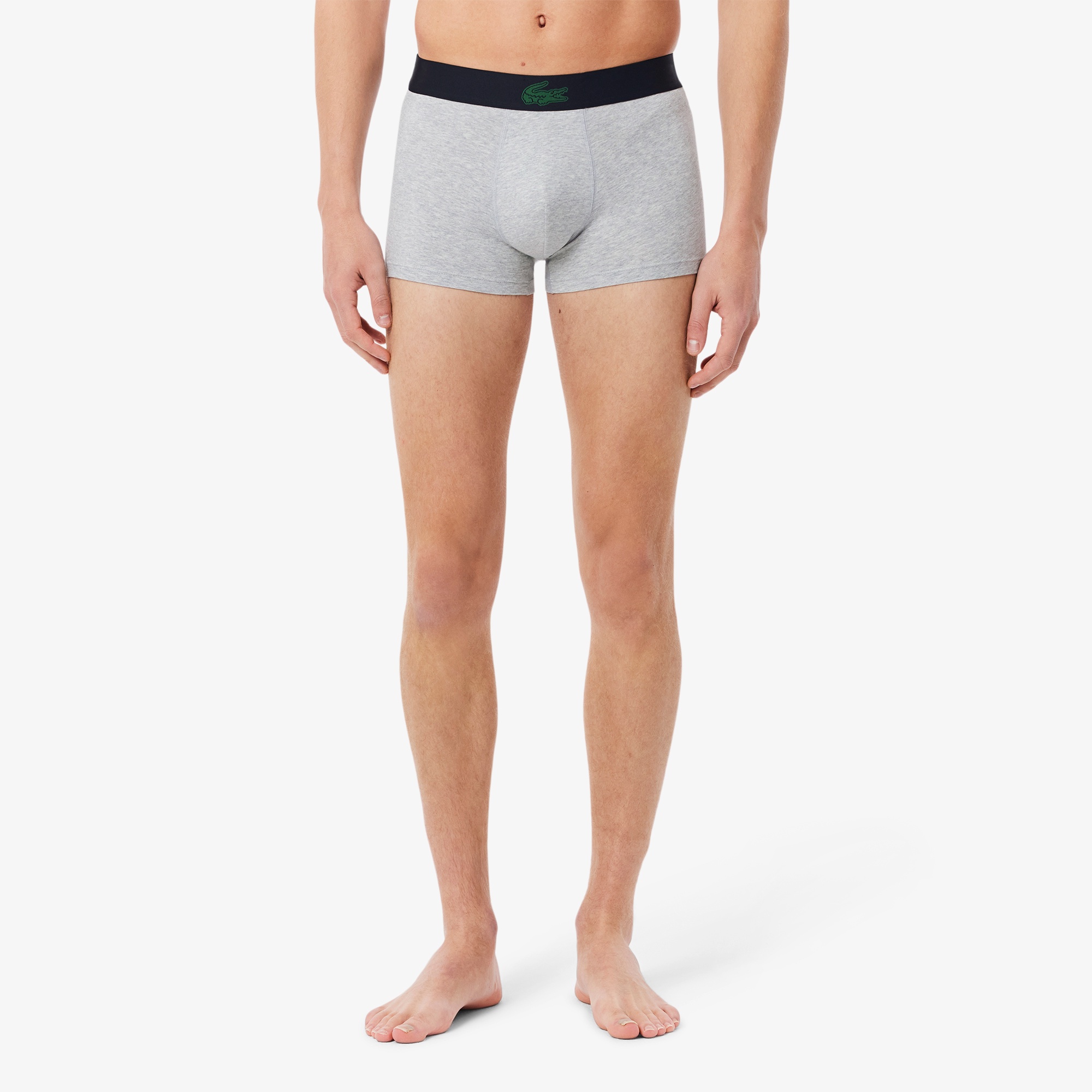 3パッククロコダイルプリントトランクショーツ