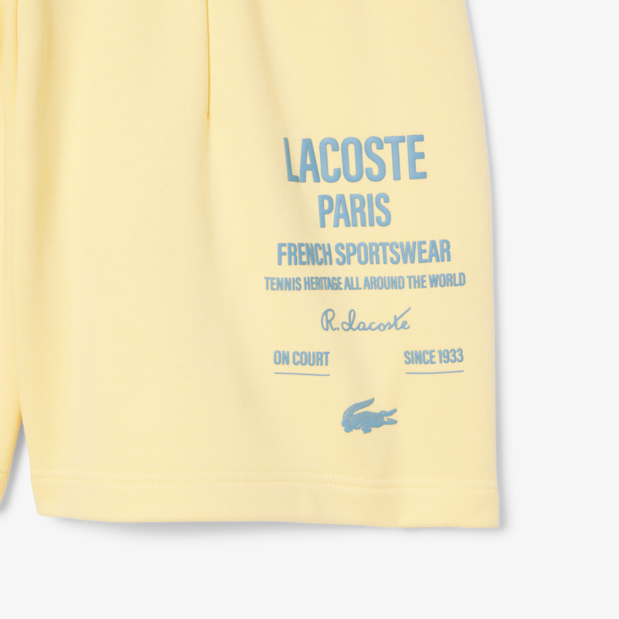 プリーツスウェットショーツ