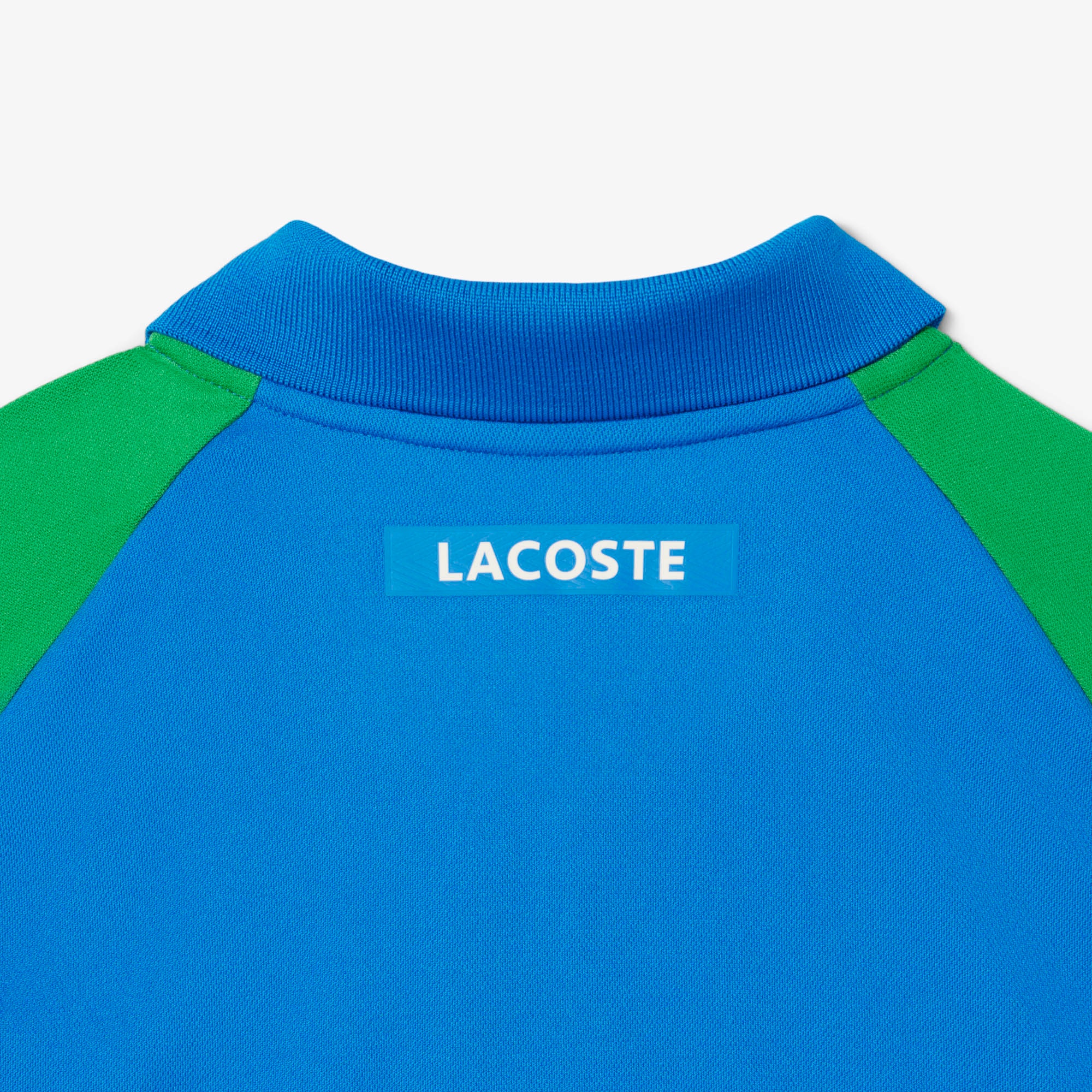 配色パネルテニスポロシャツ