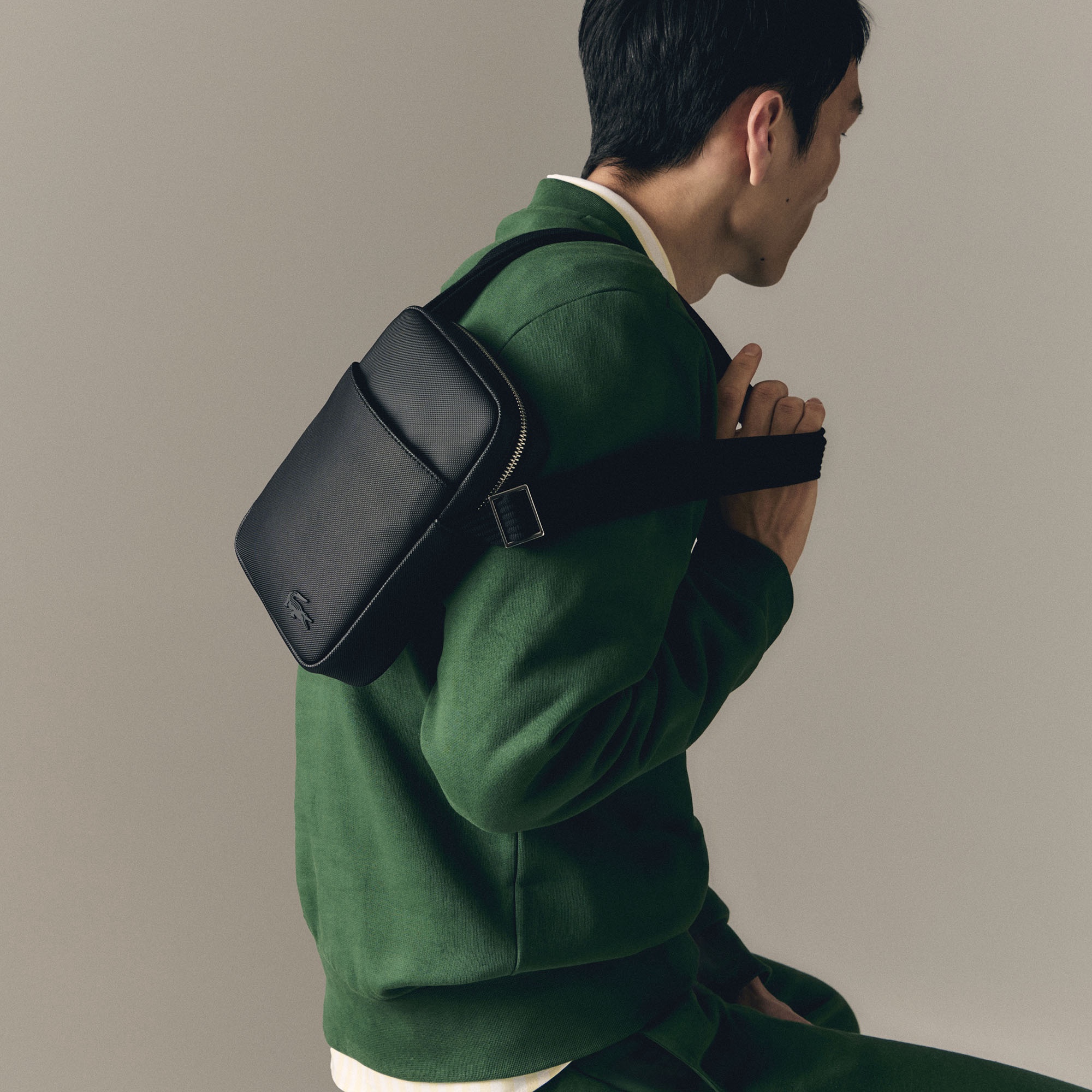 メンズクラシック バーティカルカメラバッグ