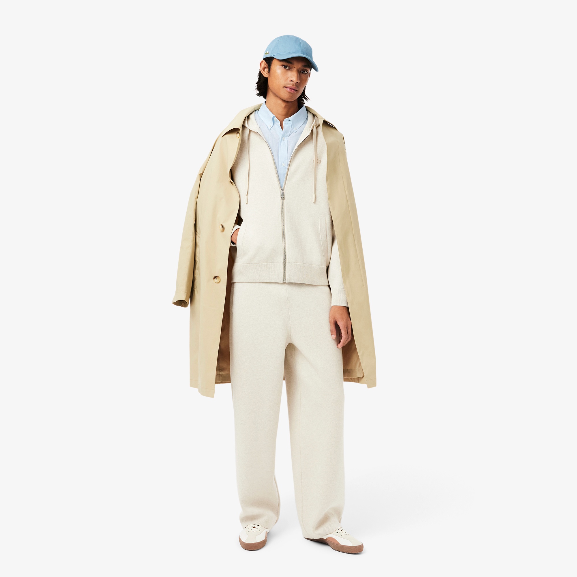 リネンボタンダウンシャツ