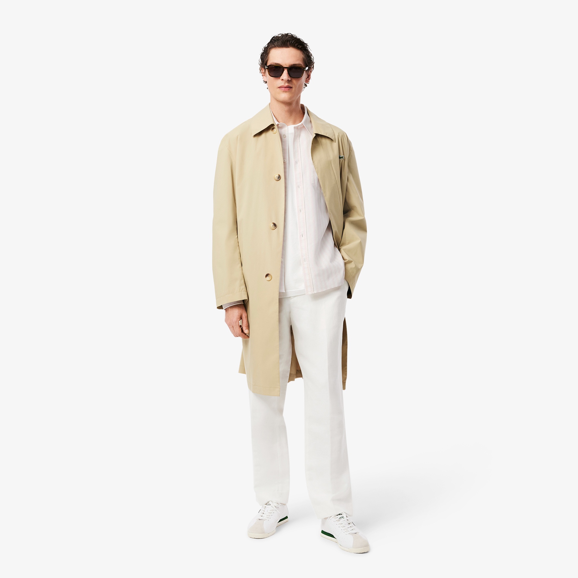 ロンドンストライプオックスフォードシャツ