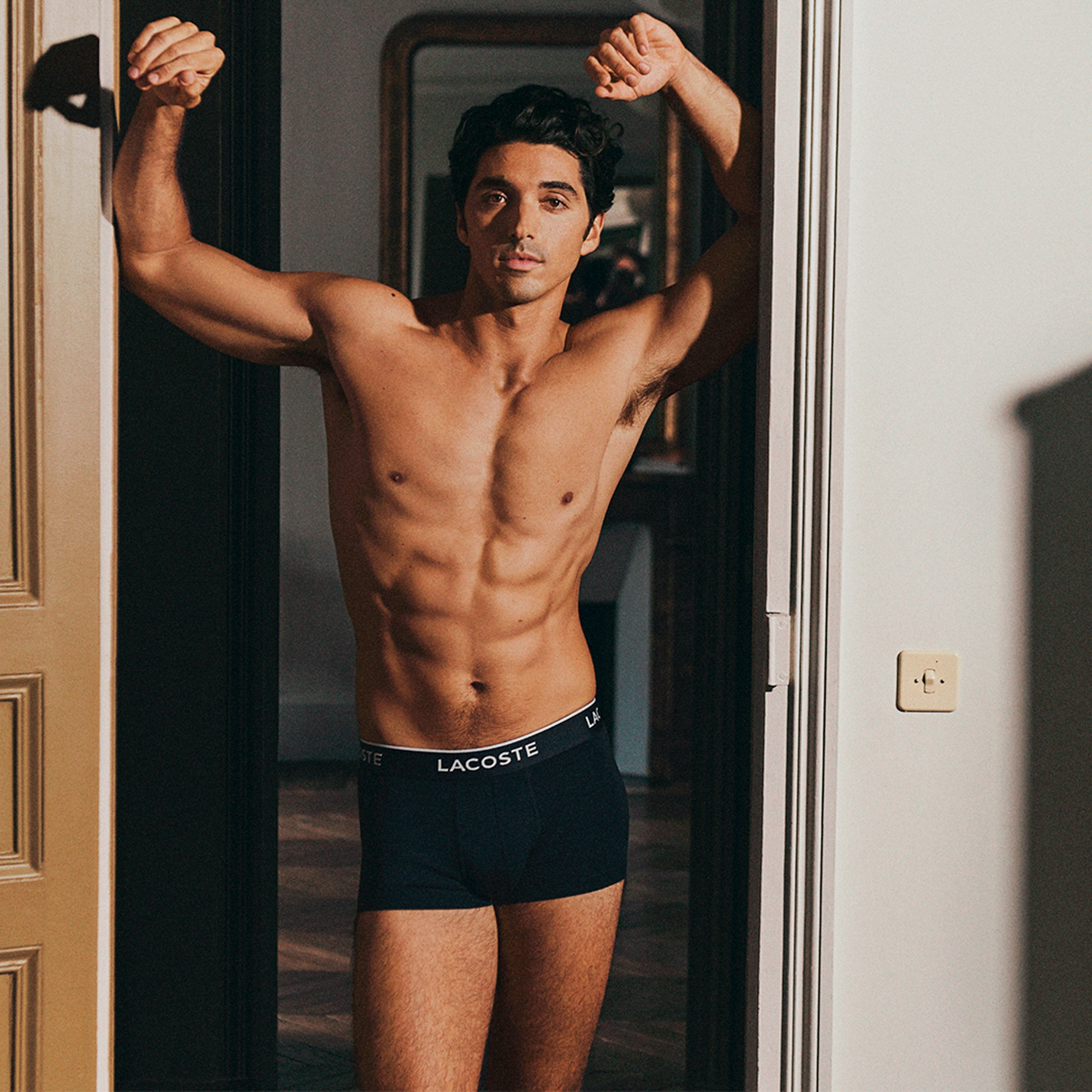 3パックストレッチコットントランクショーツ