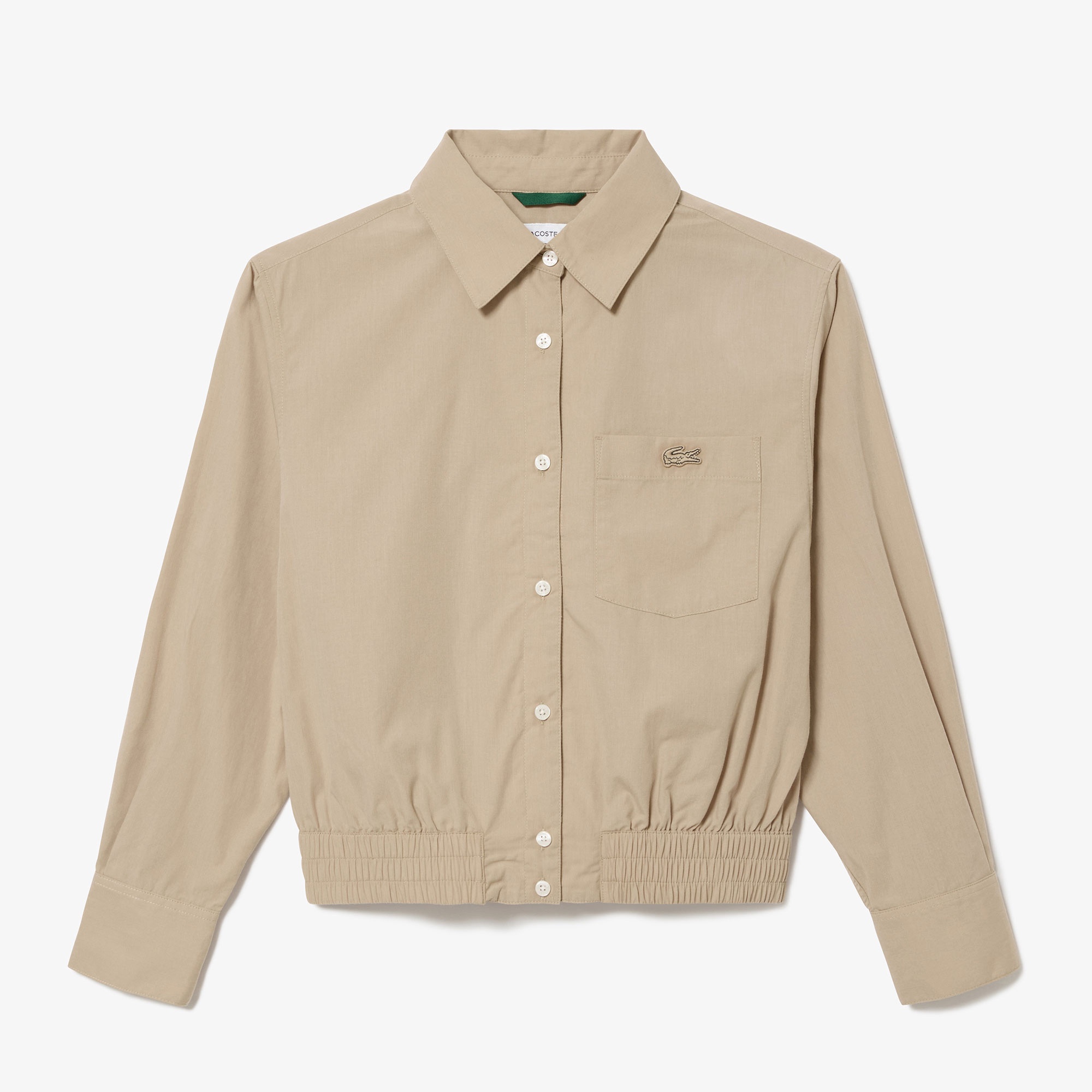 ウエストシャーリングシャツブルゾン