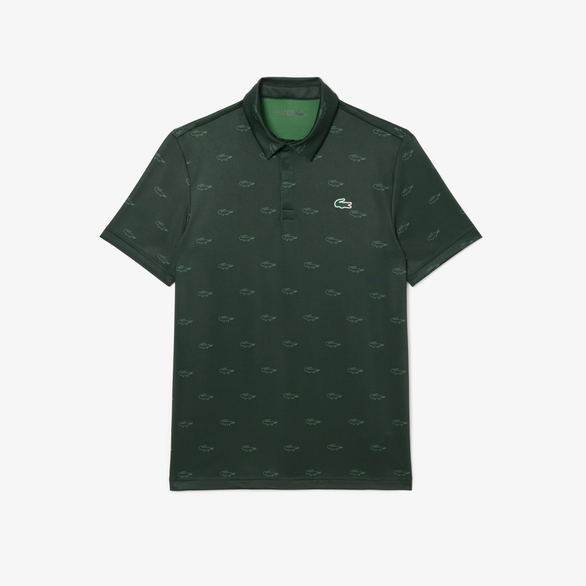 ミニマム総柄プリントゴルフポロシャツ