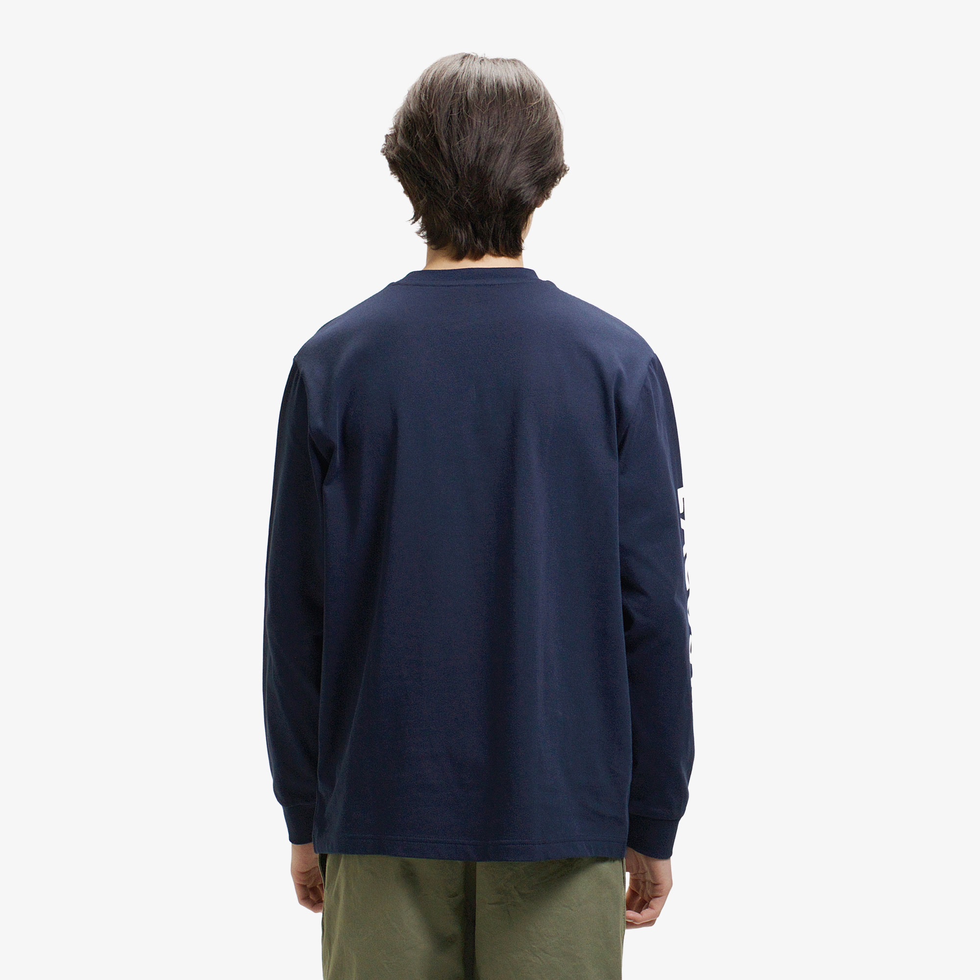 ヘビーウェイトスリーブプリントTシャツ