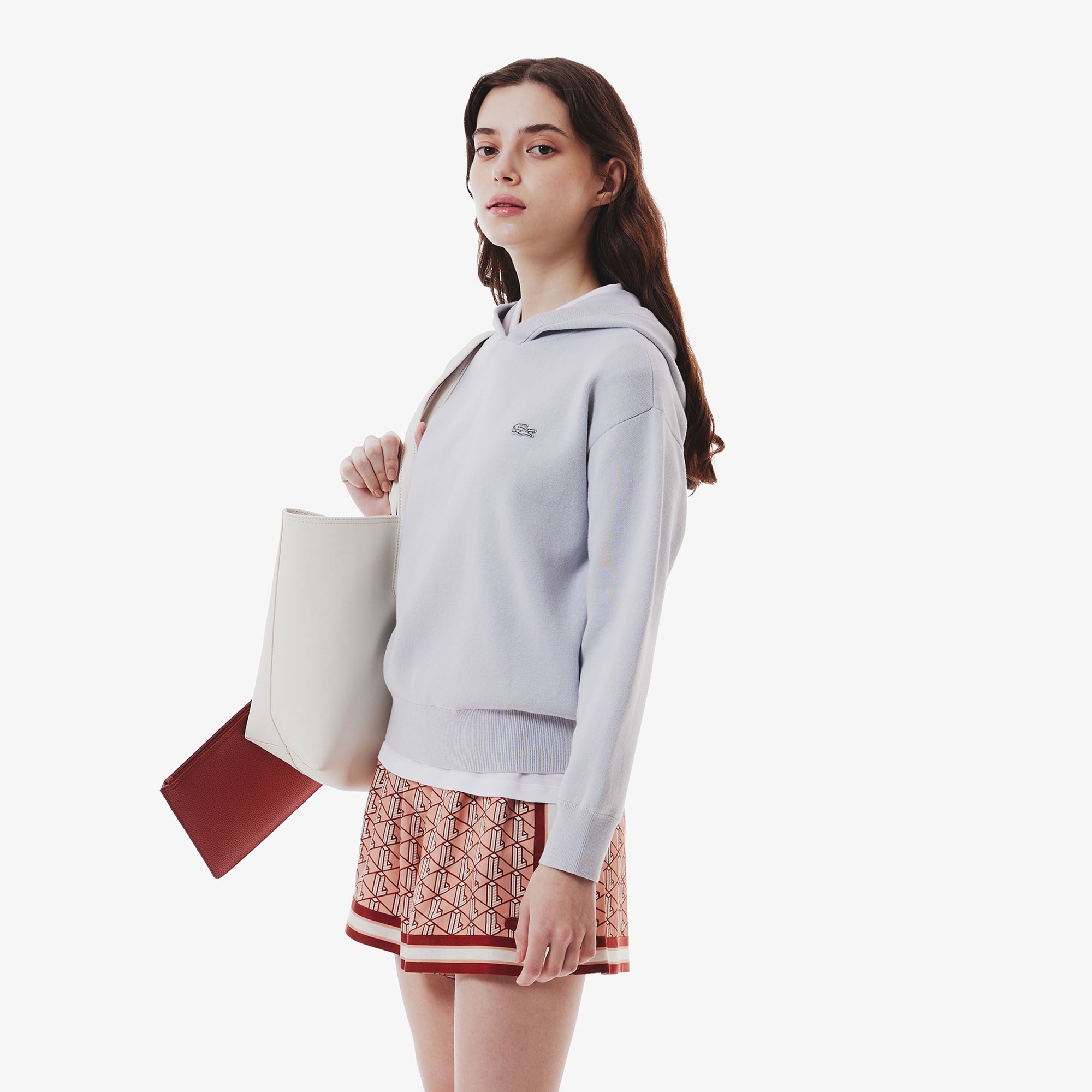 ニットフーディー