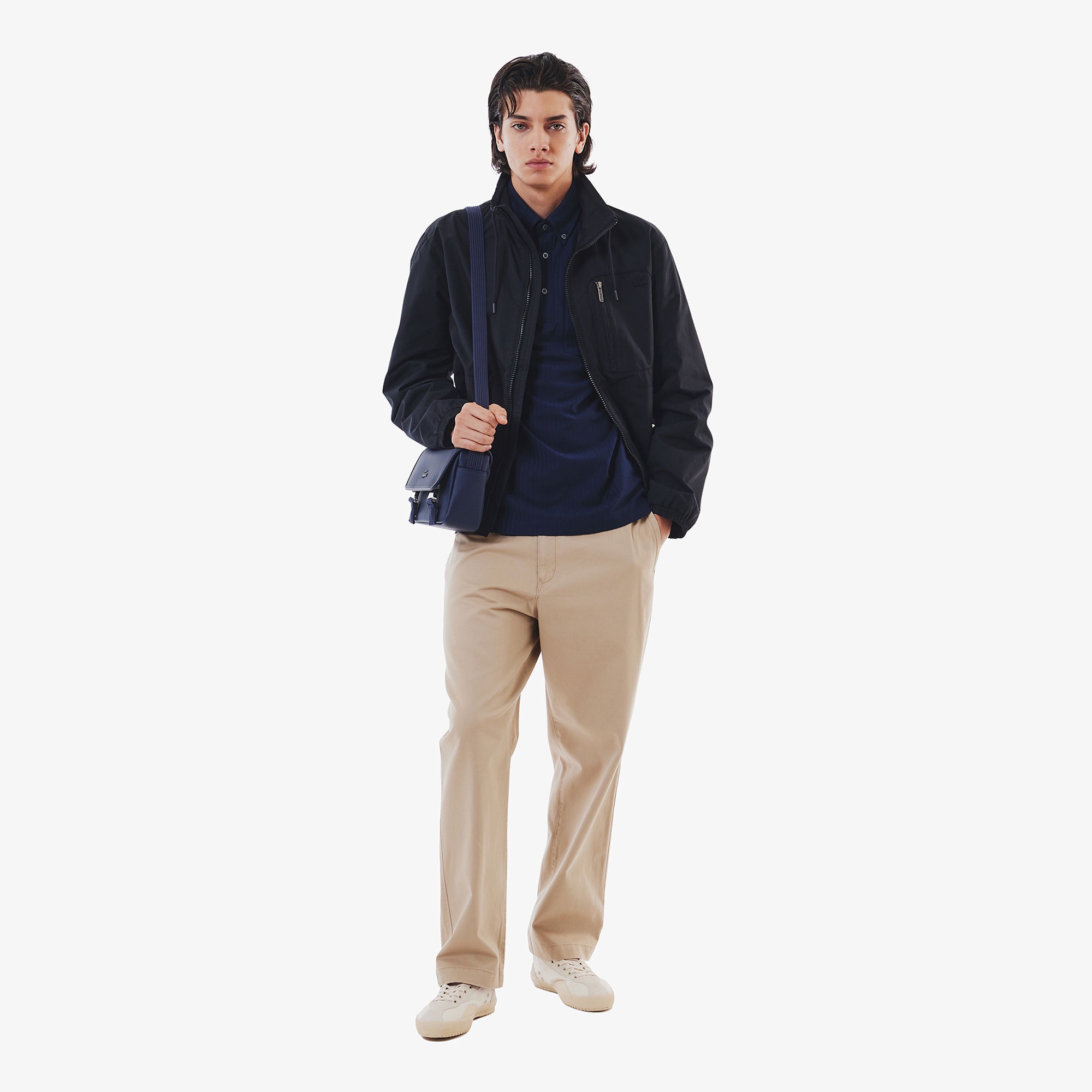 ヴィンテージツイルスタンドカラーブルゾン