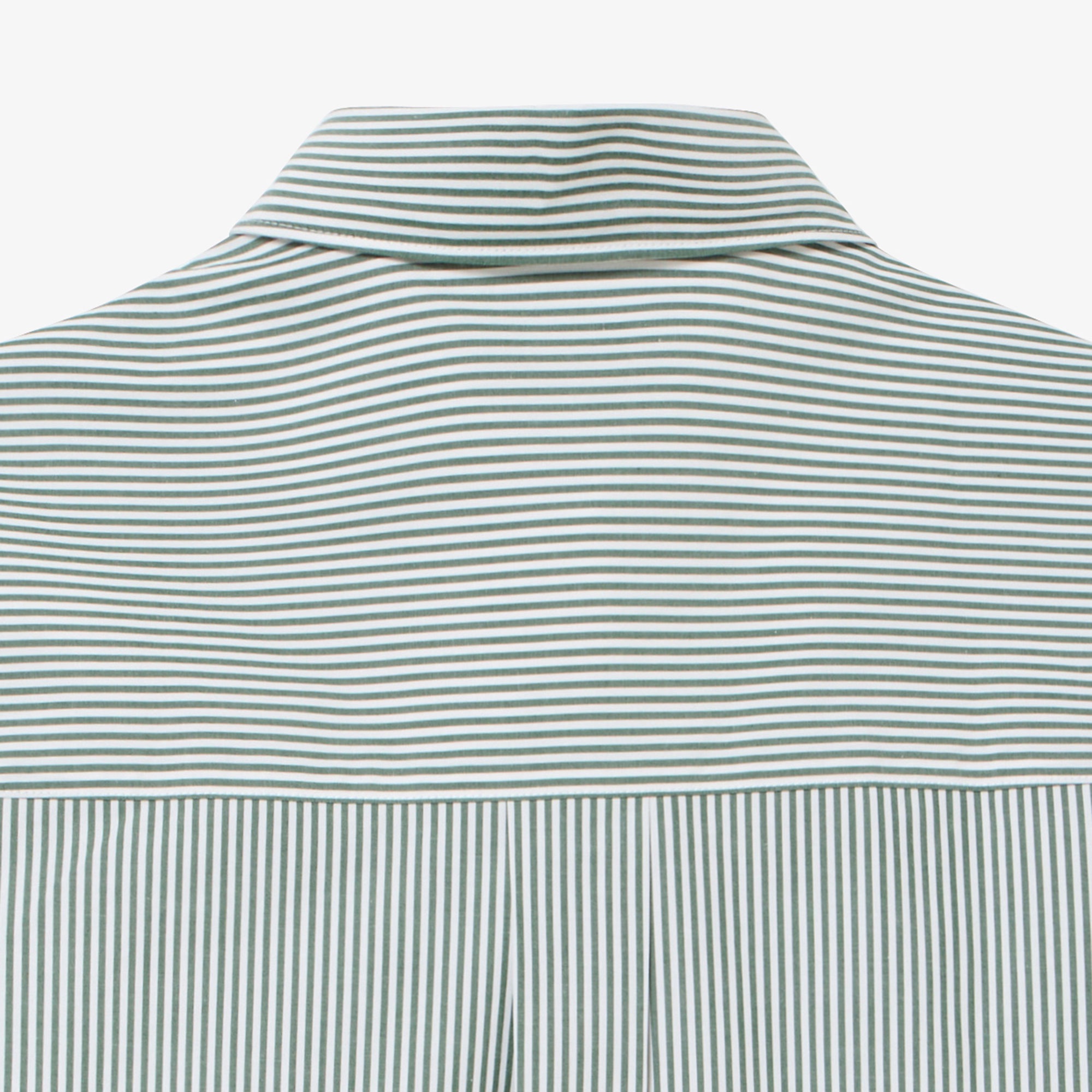 ベーシックストライプシャツ