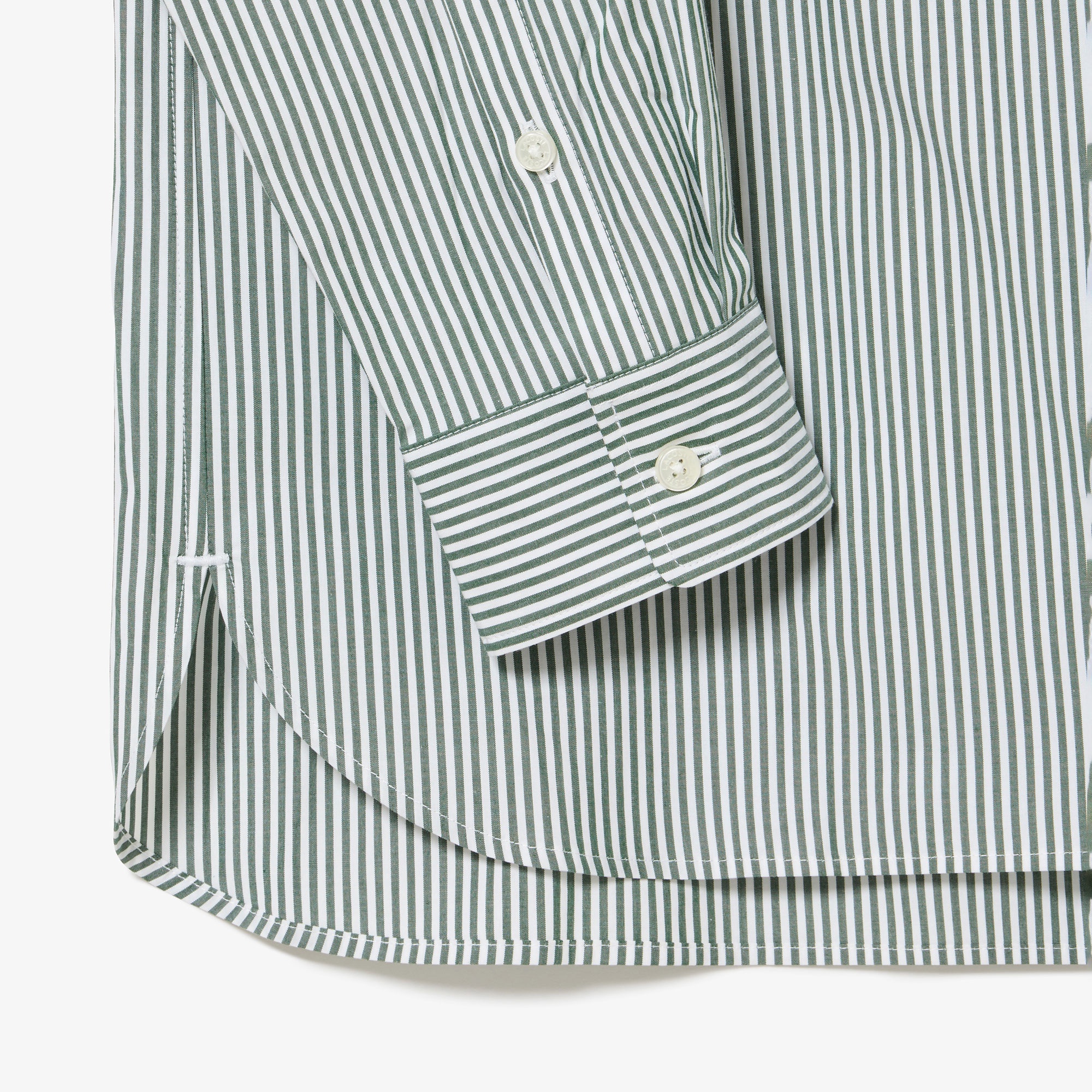 ベーシックストライプシャツ