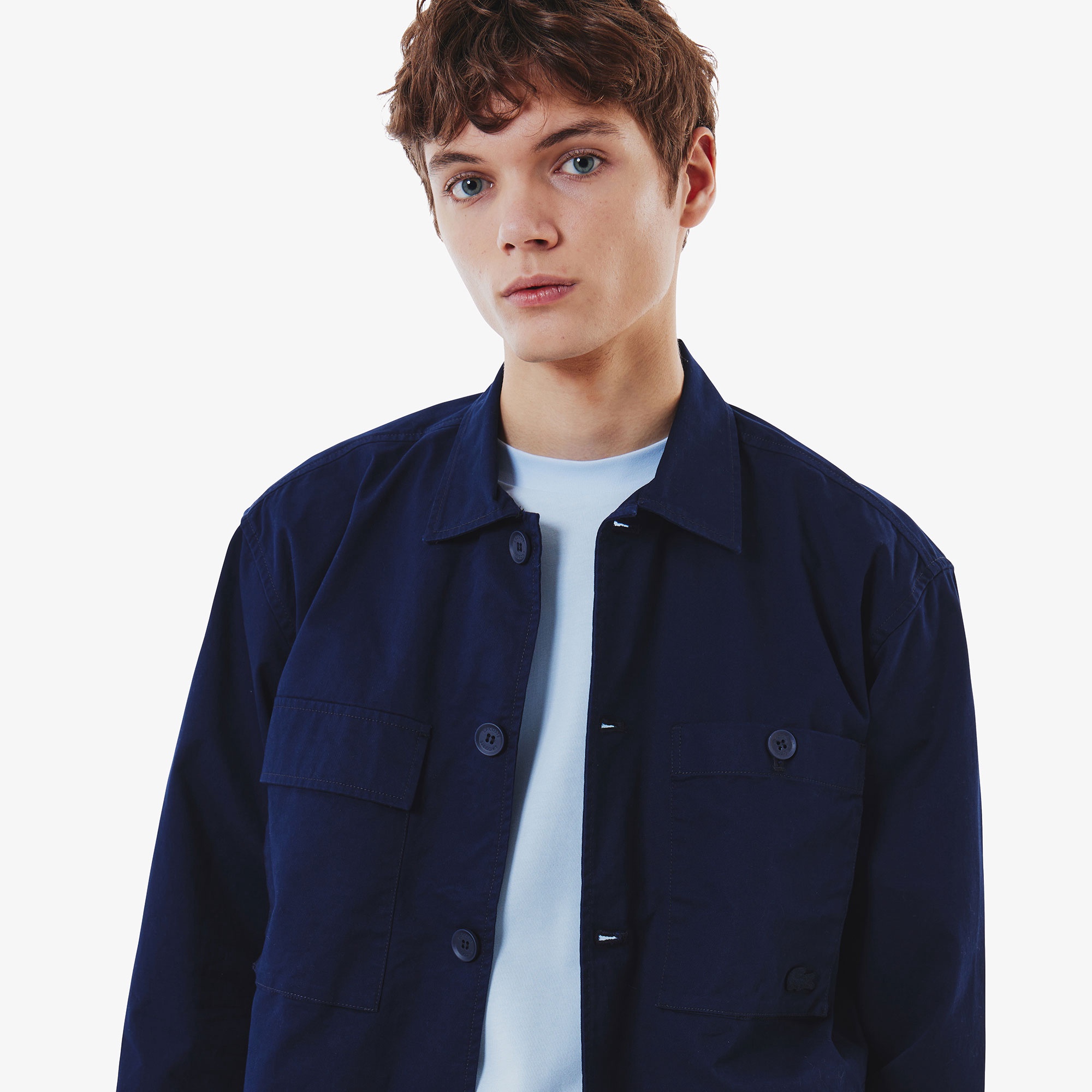 コットンツイルワークシャツアウター