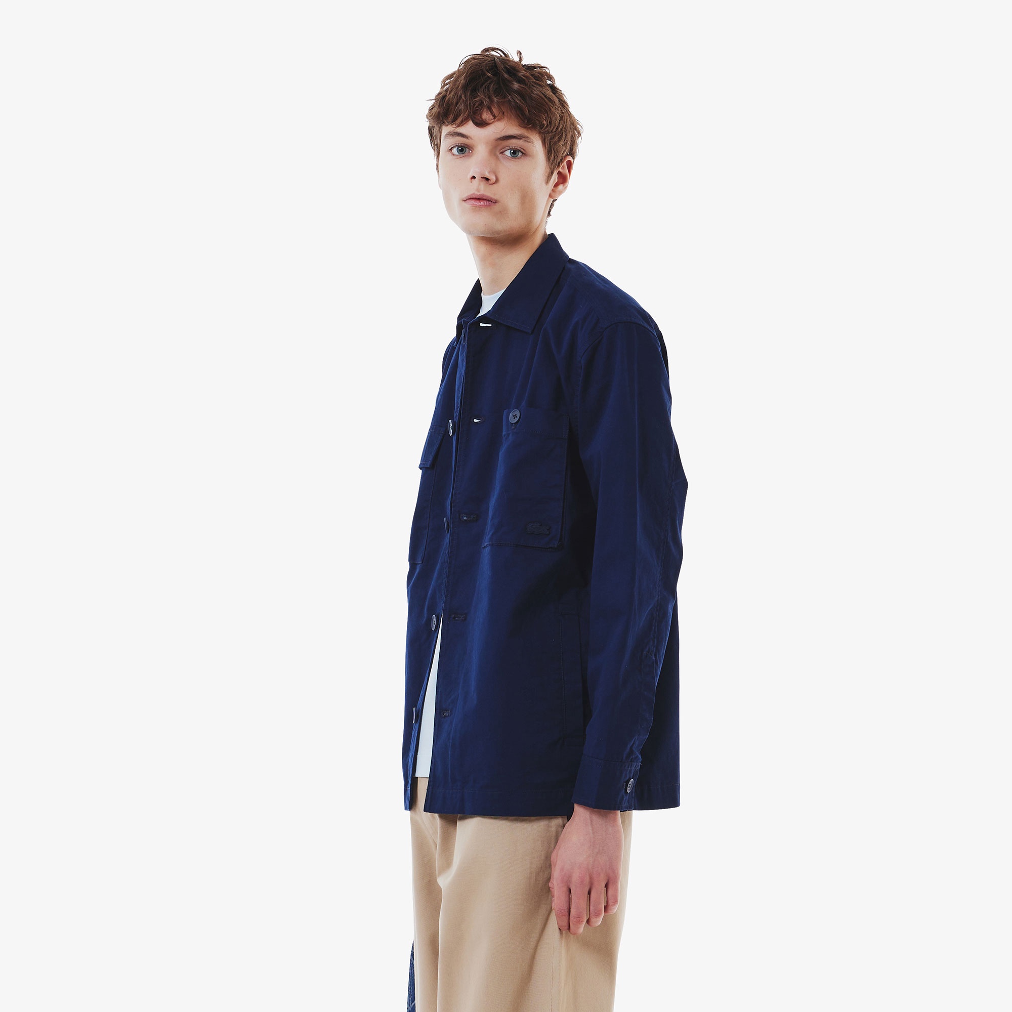 コットンツイルワークシャツアウター