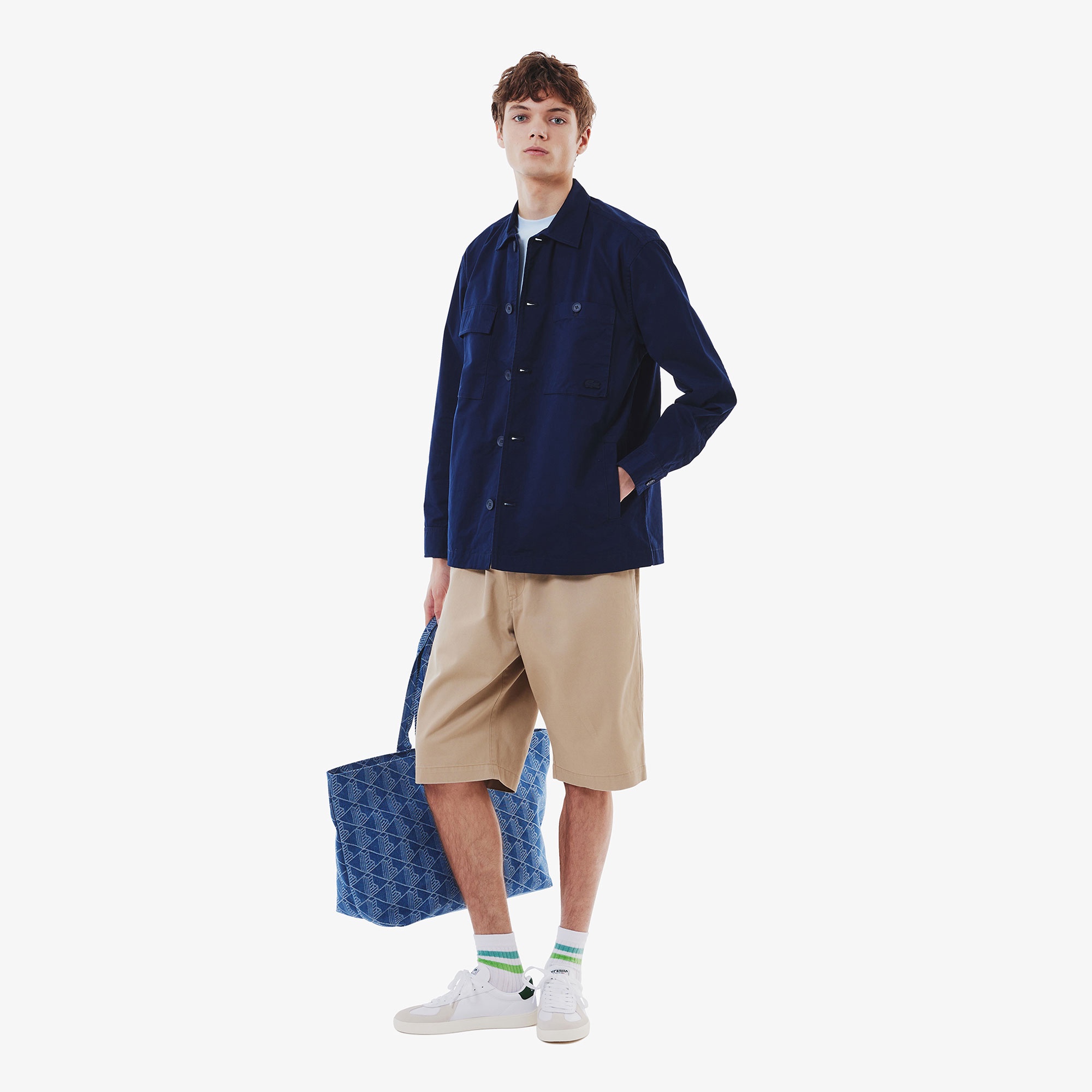 コットンツイルワークシャツアウター