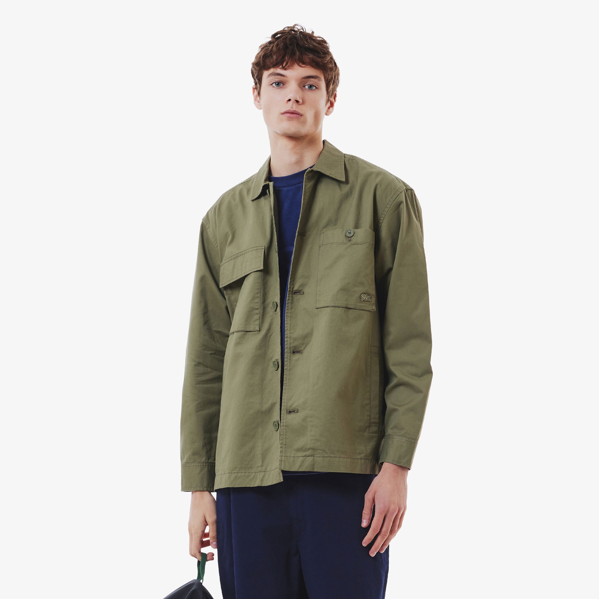 コットンツイルワークシャツアウター