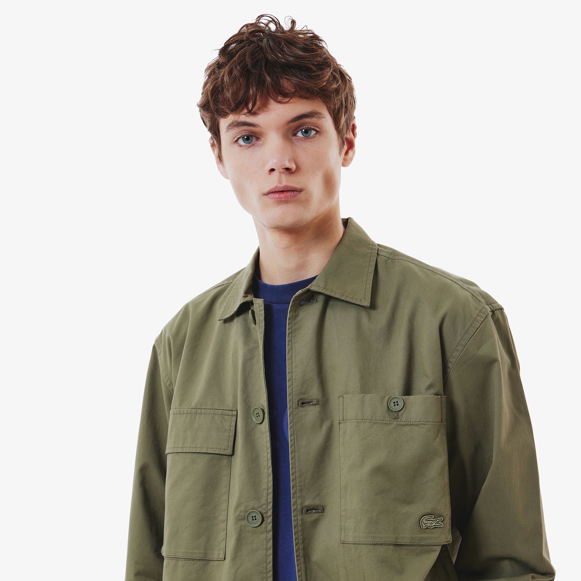 コットンツイルワークシャツアウター