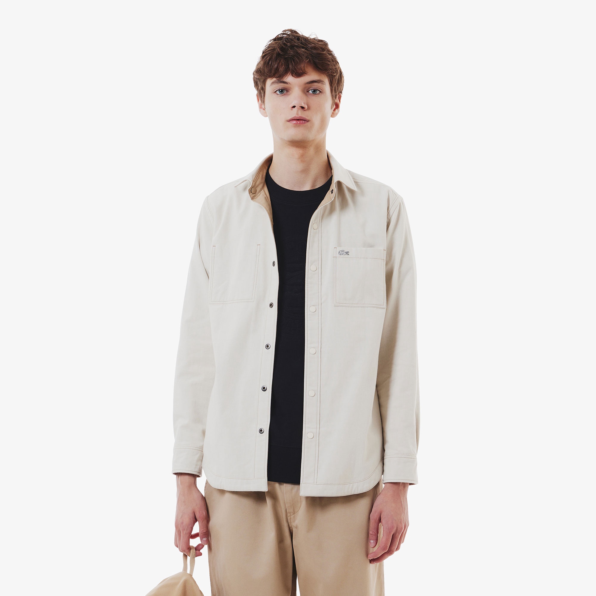 カラーリバーシブルシャツ