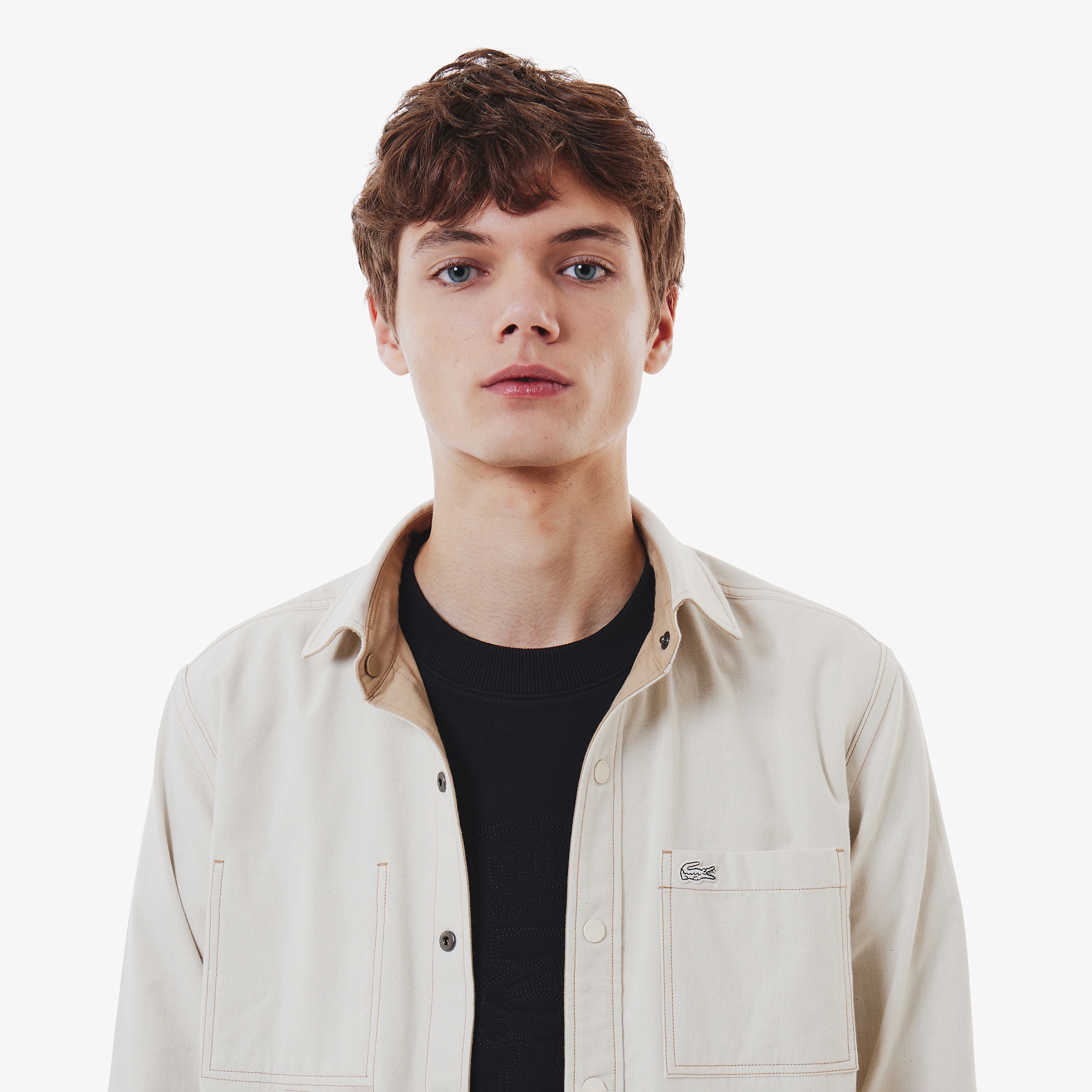 カラーリバーシブルシャツ