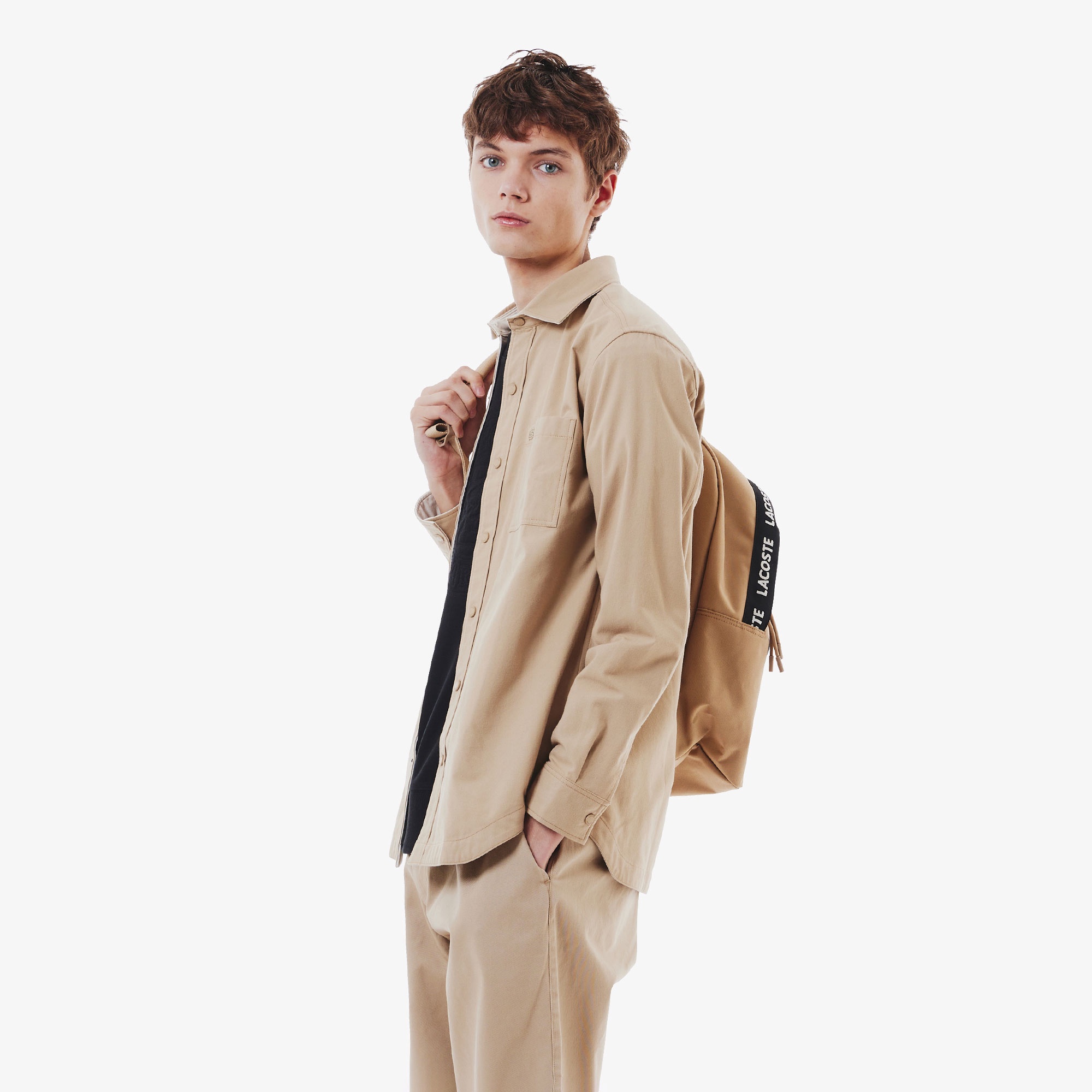 カラーリバーシブルシャツ