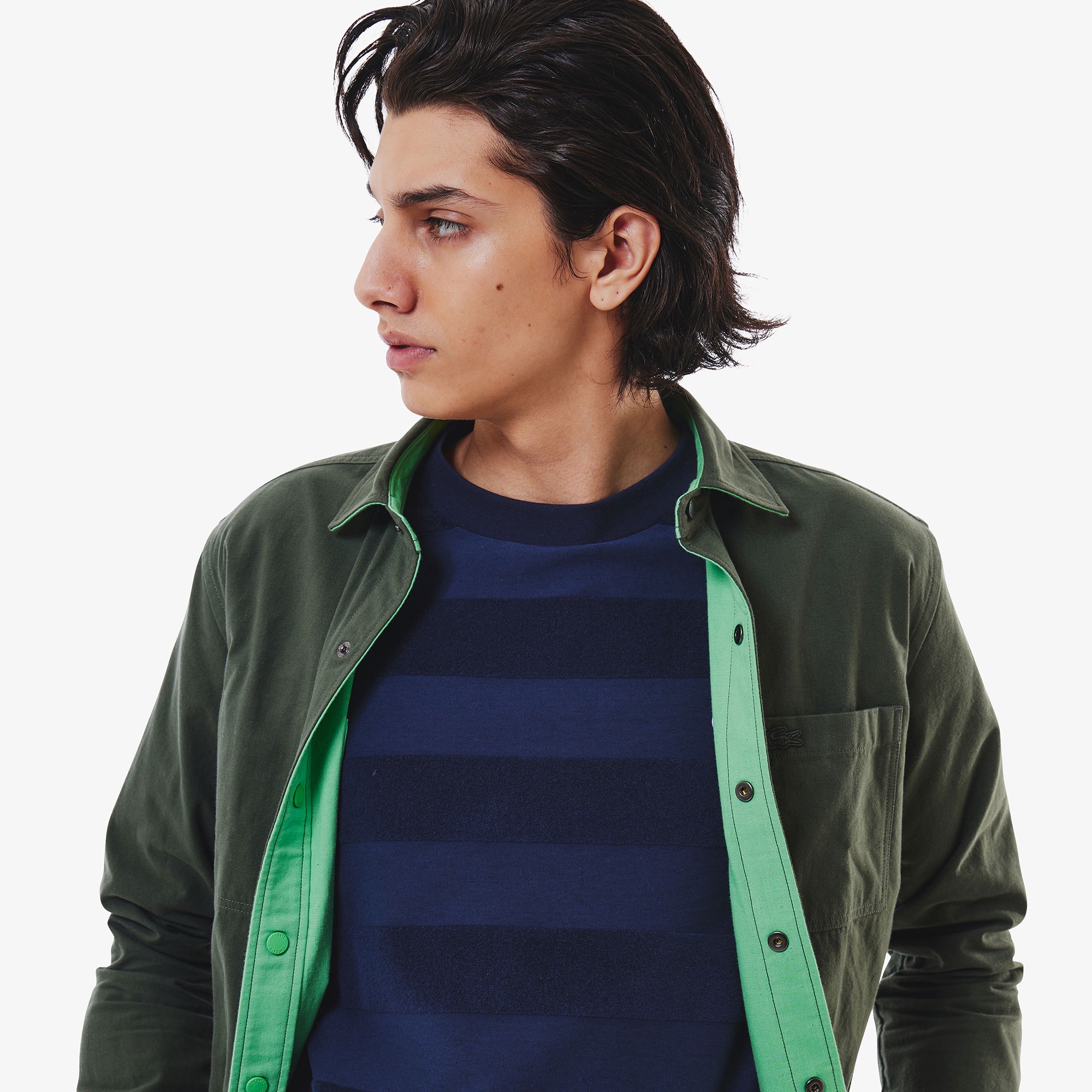 カラーリバーシブルシャツ