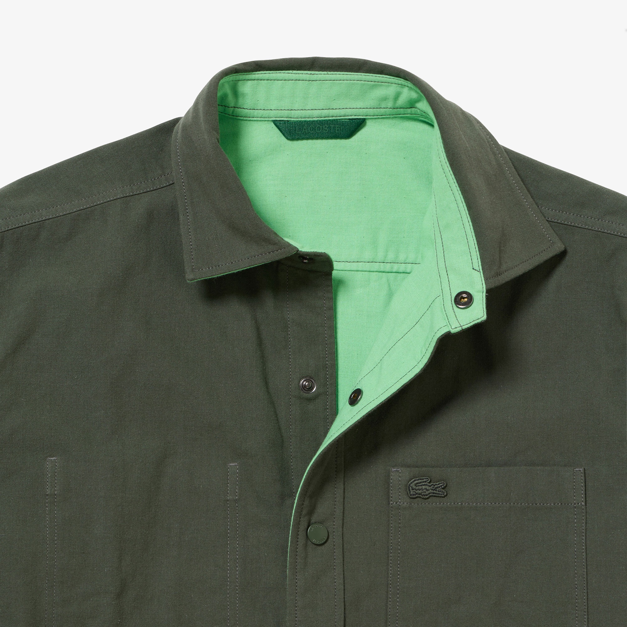 カラーリバーシブルシャツ