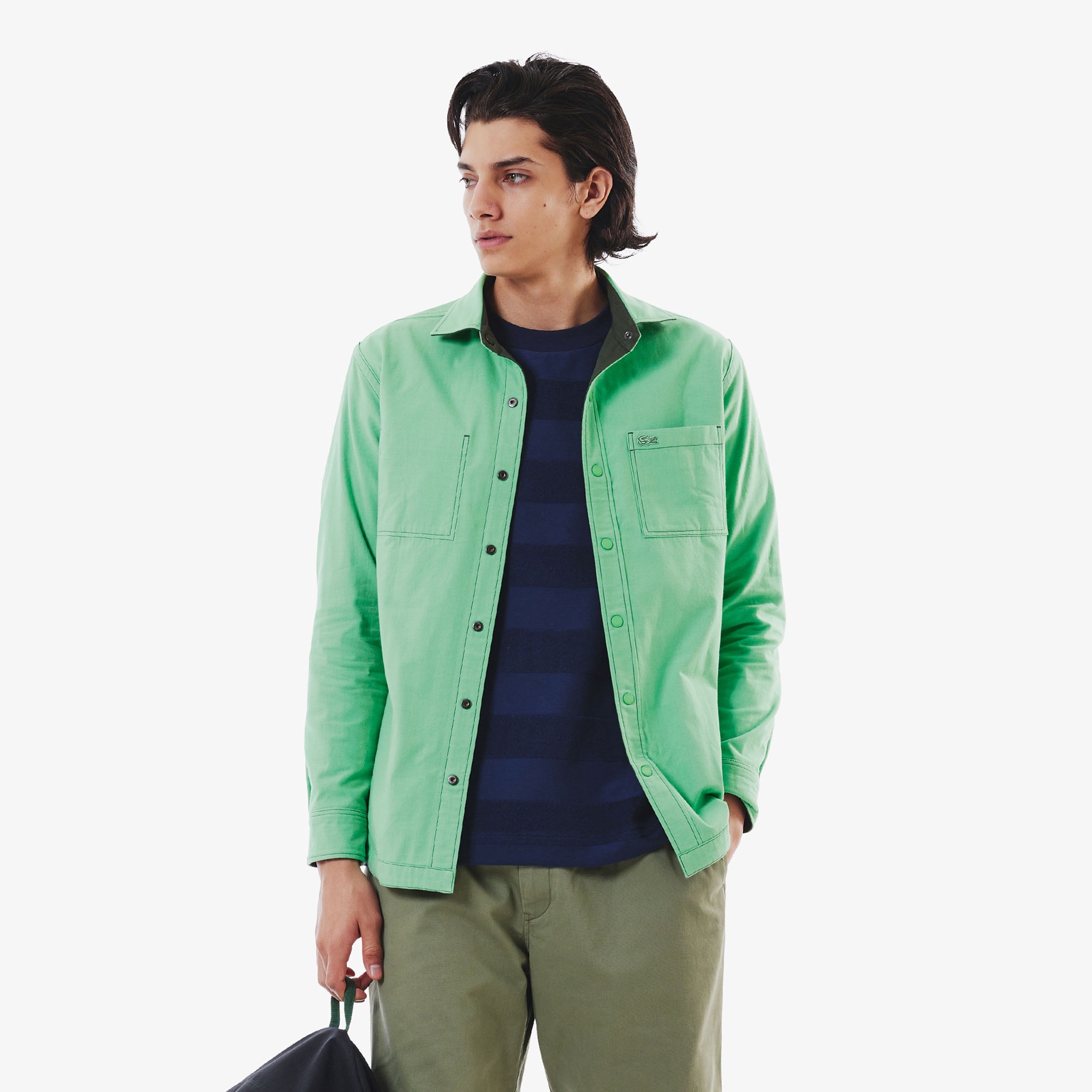 カラーリバーシブルシャツ