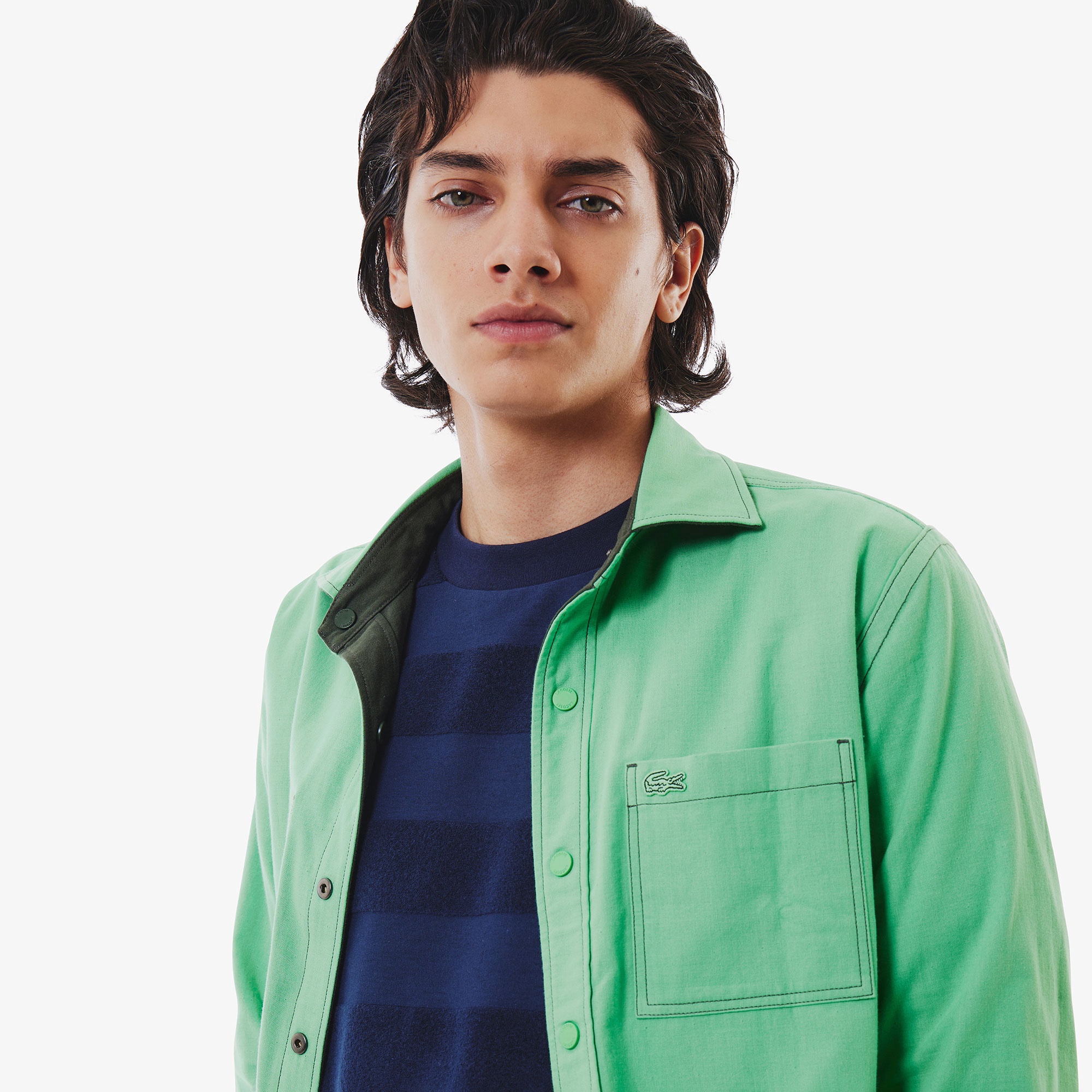 カラーリバーシブルシャツ