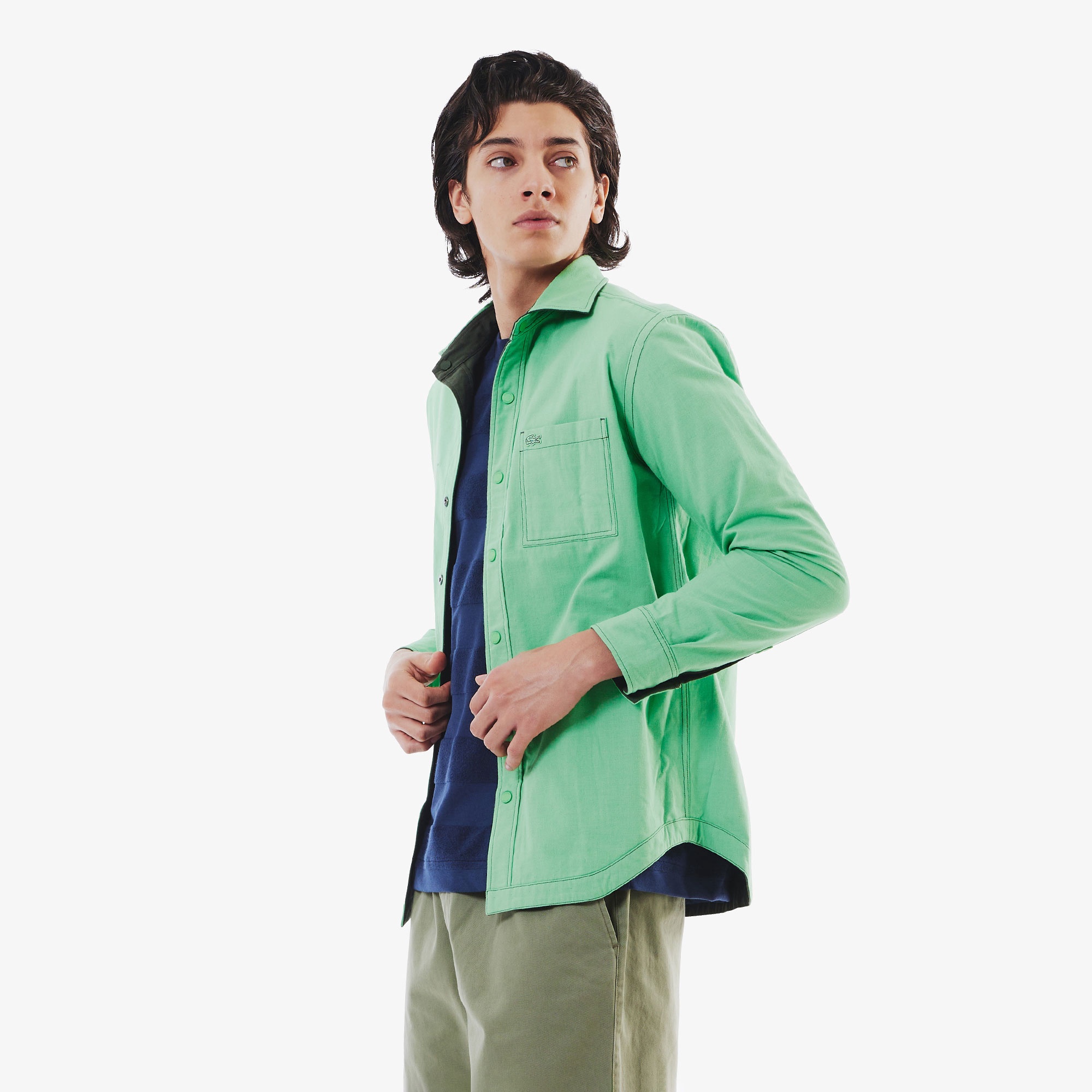 カラーリバーシブルシャツ